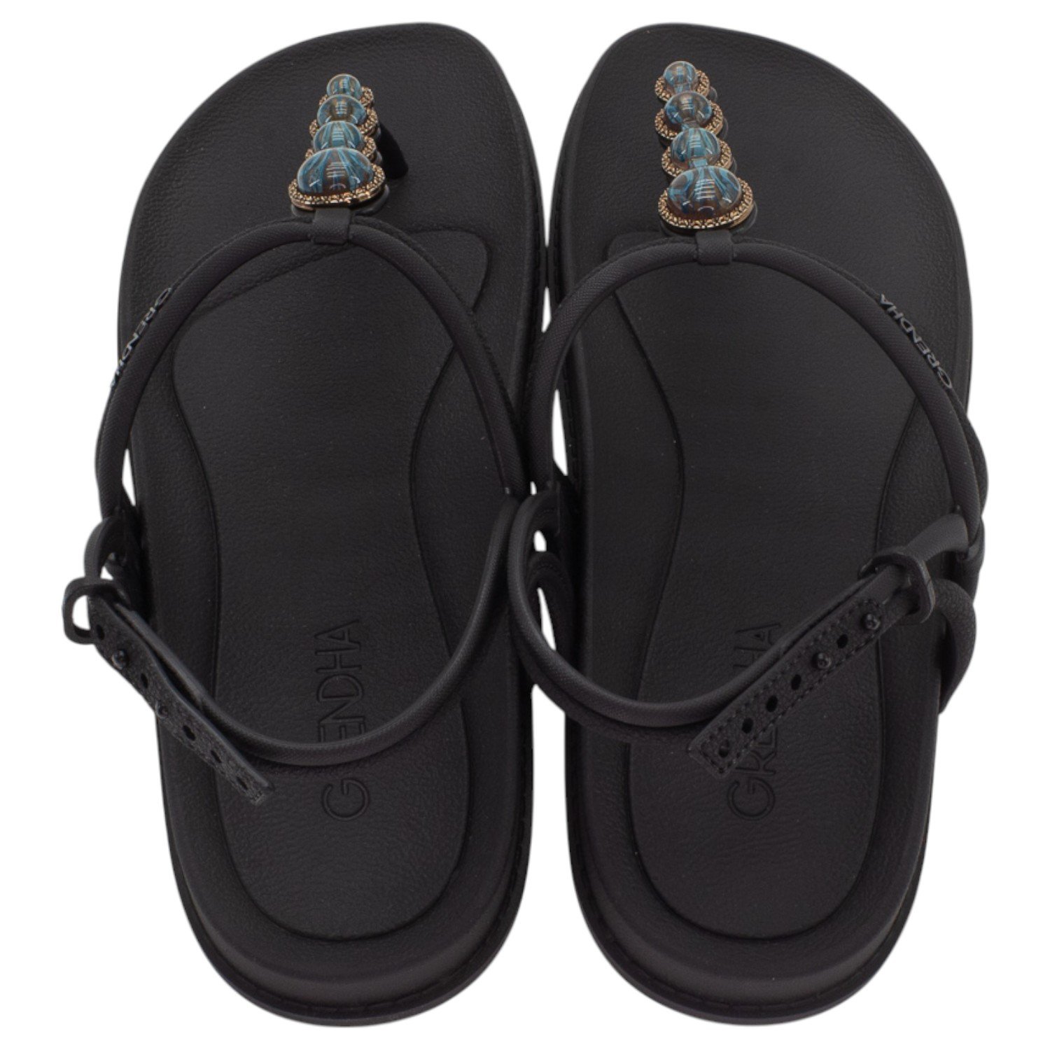 Sandália Feminina Grendha Magnífica - Preto Preto 3