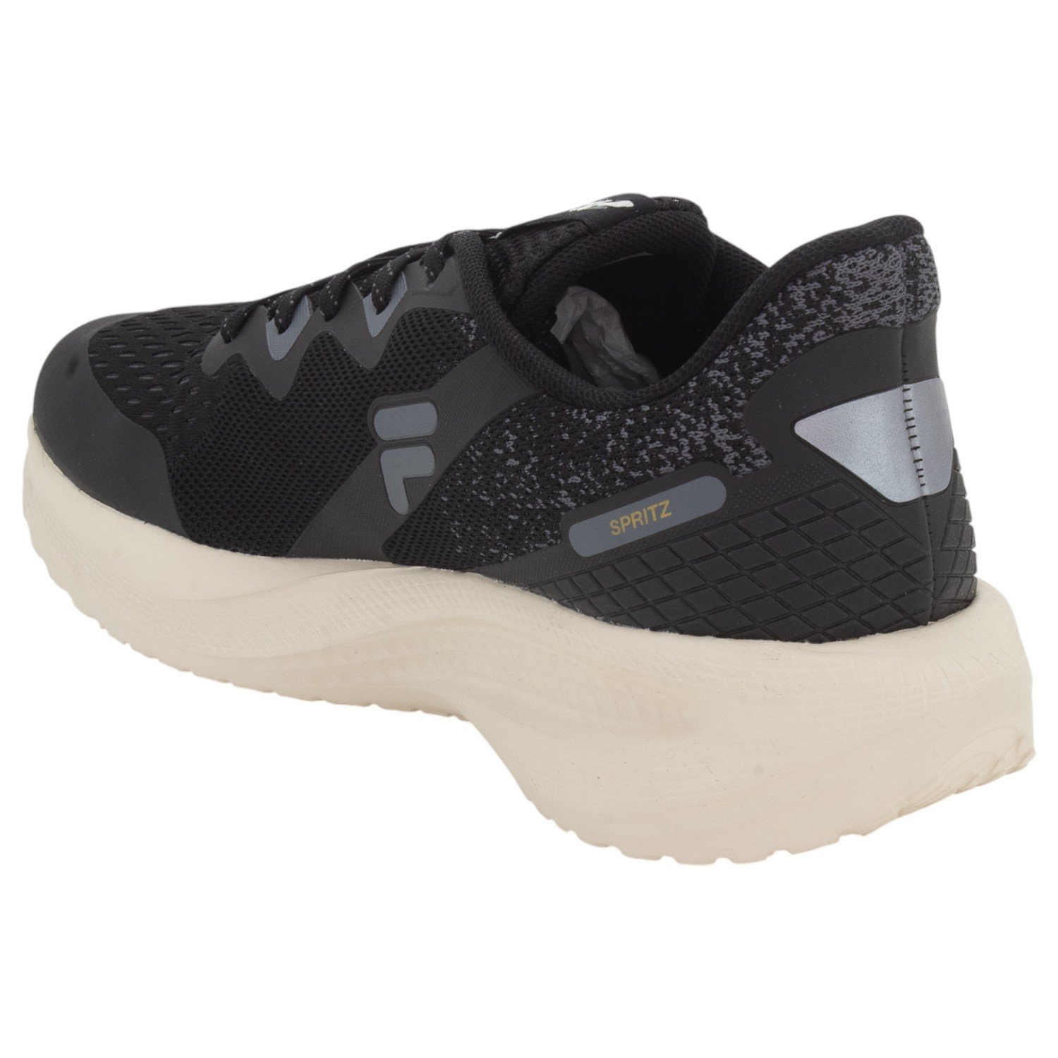 Tênis Masculino Fila Spritz - Preto Preto 3