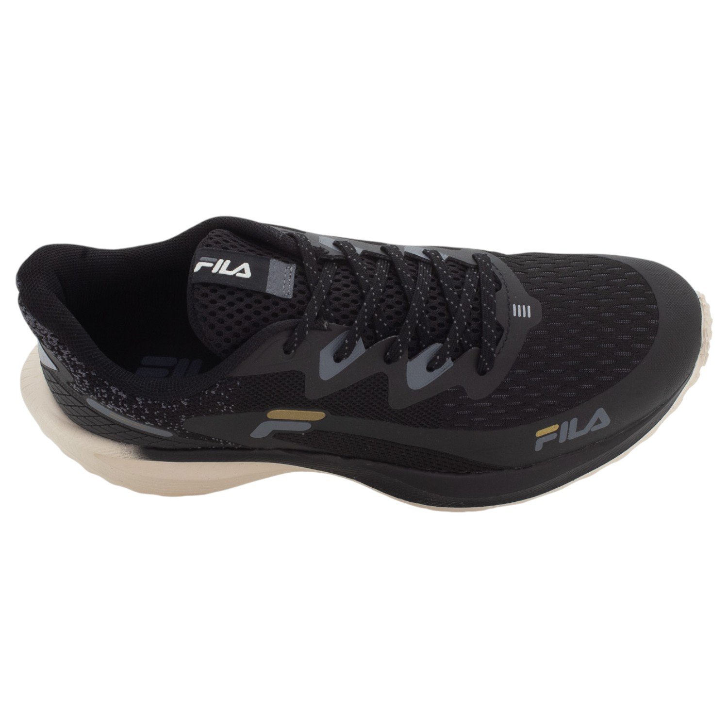 Tênis Masculino Fila Spritz - Preto Preto 5