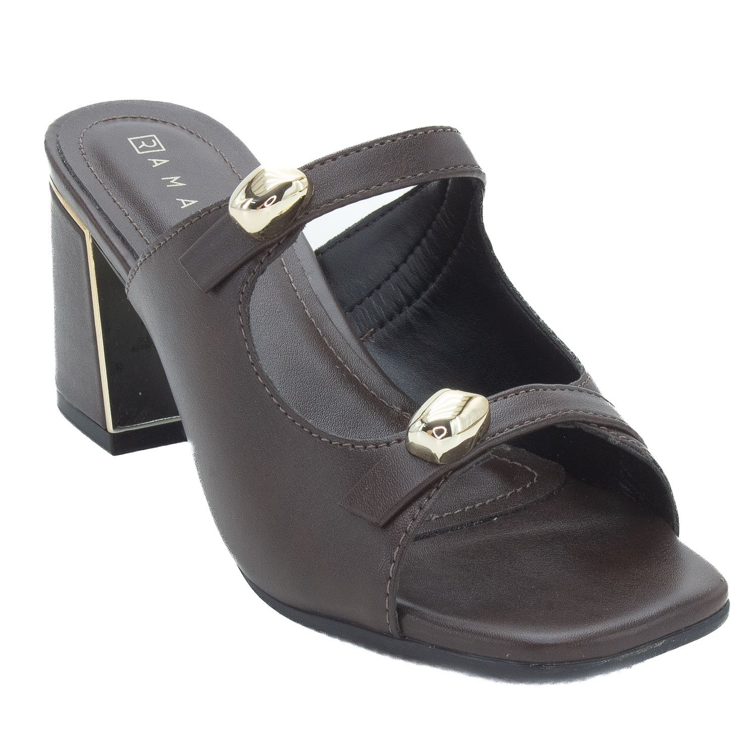 Tamanco Feminino Ramarim 25-39203 - Marrom Café 2