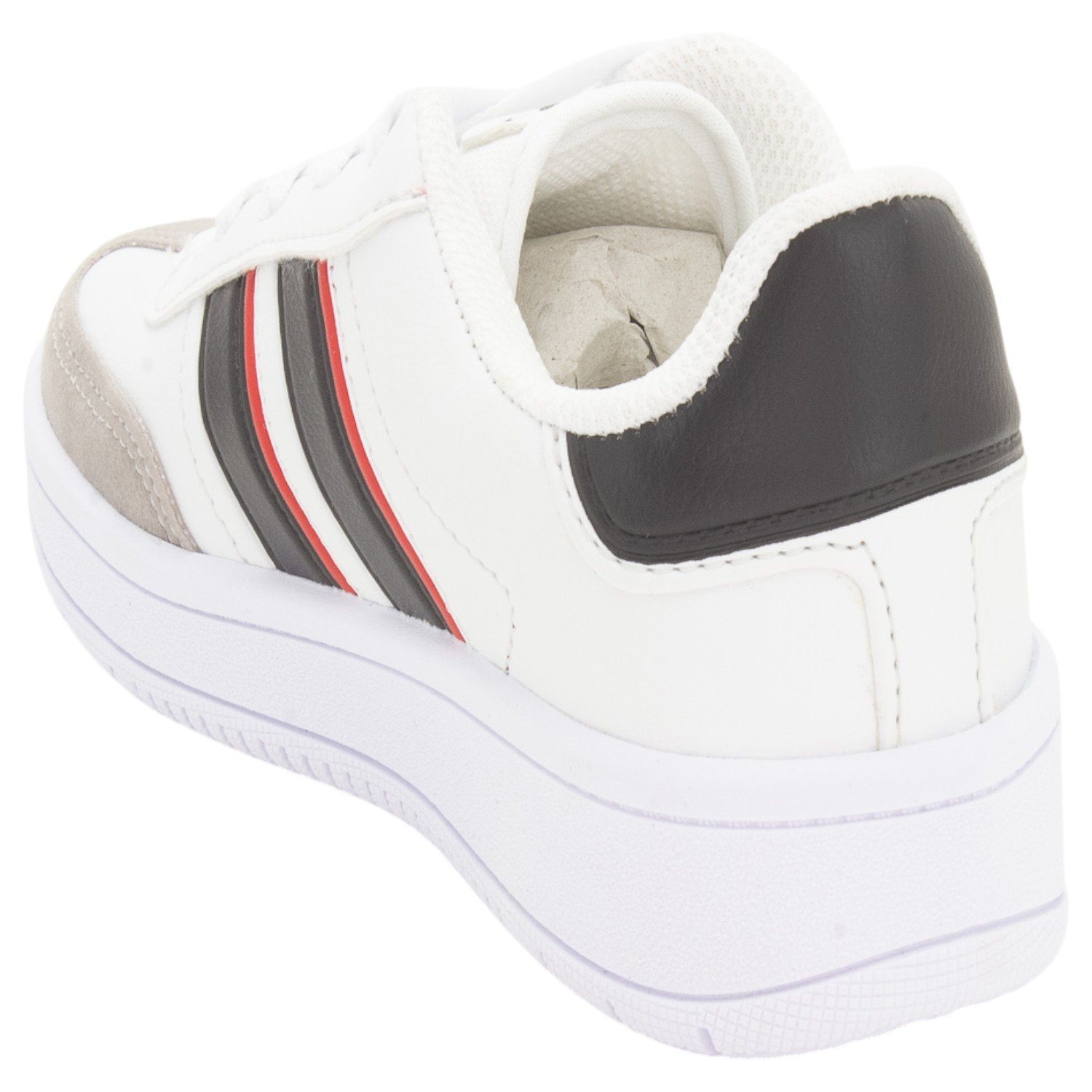 Tênis Infantil Menino Via Vip VV4516 - Branco Branco 3