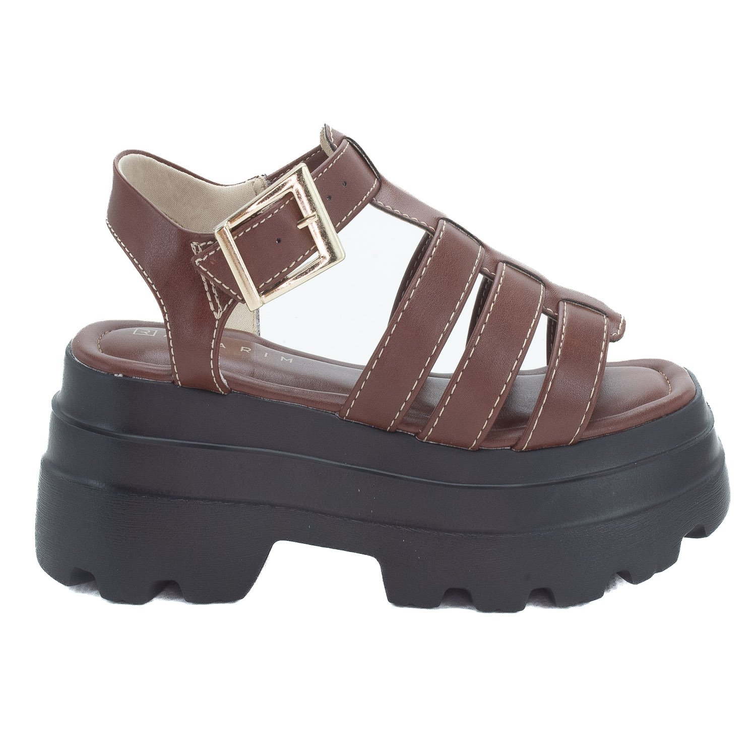 Sandália Feminina Ramarim 25-42203 - Marrom