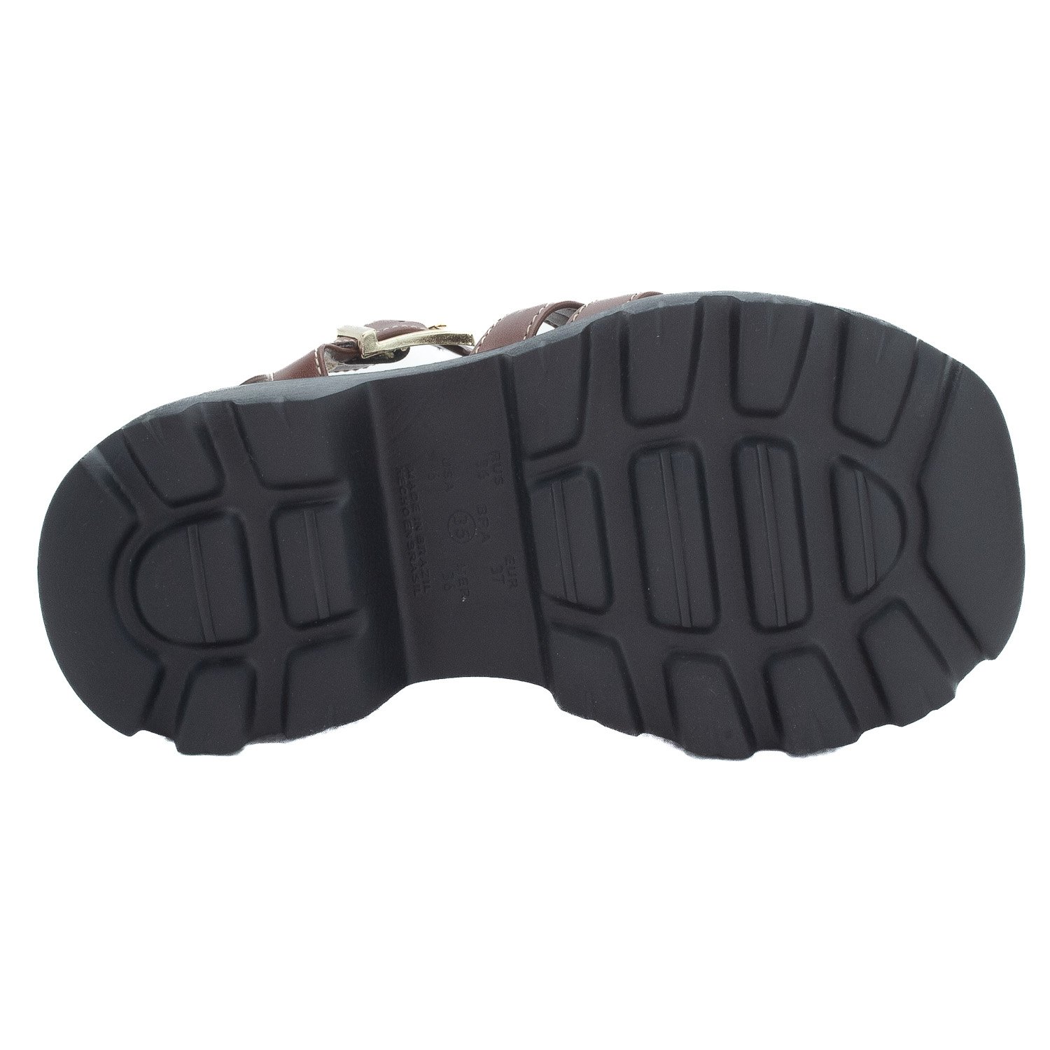 Sandália Feminina Ramarim 25-42203 - Marrom Marrom 4