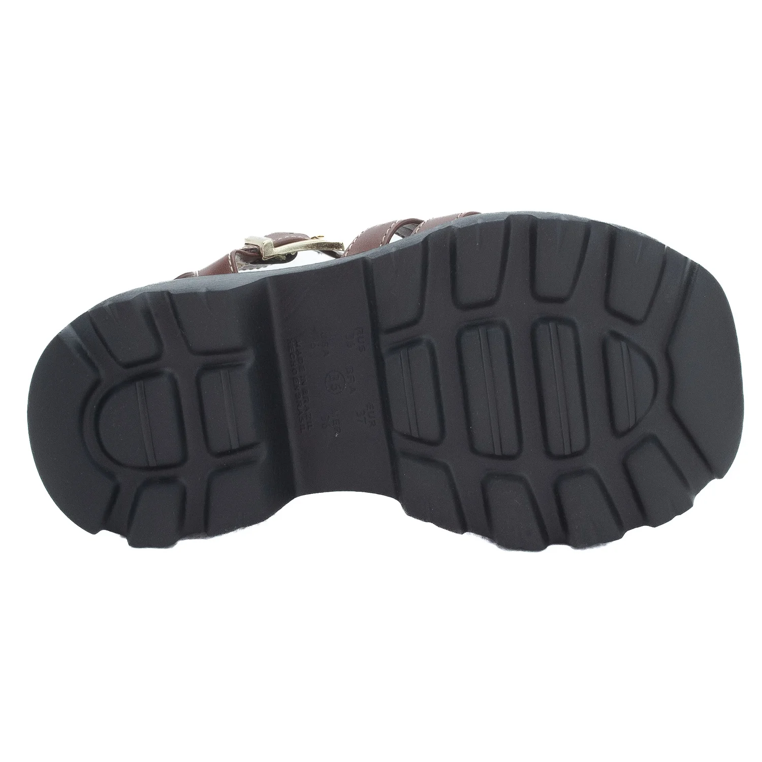 Sandália Feminina Ramarim 25-42203 - Marrom Marrom 4