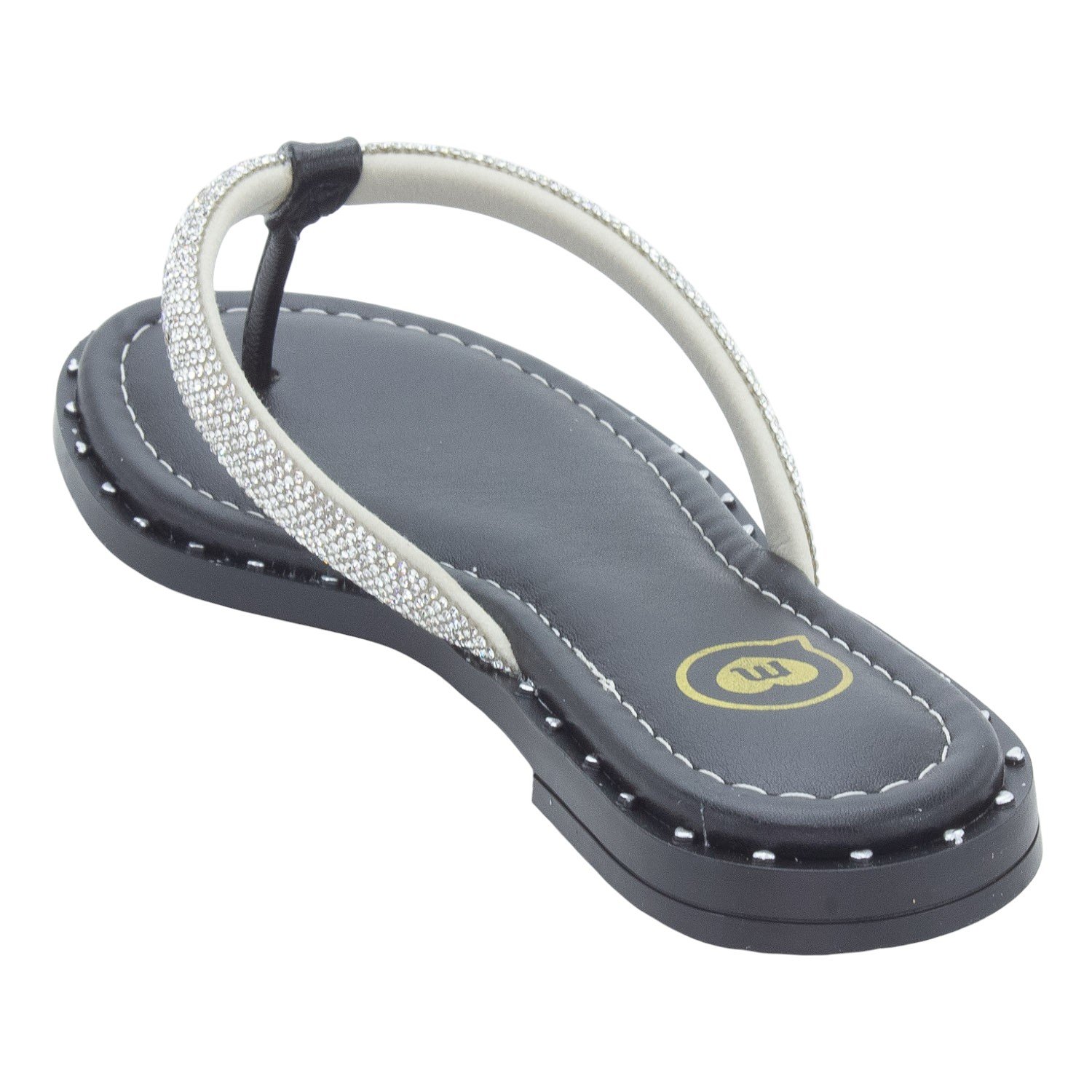 Rasteira Infantil Menina Molekinha 2342.113 - Preto Preto 3