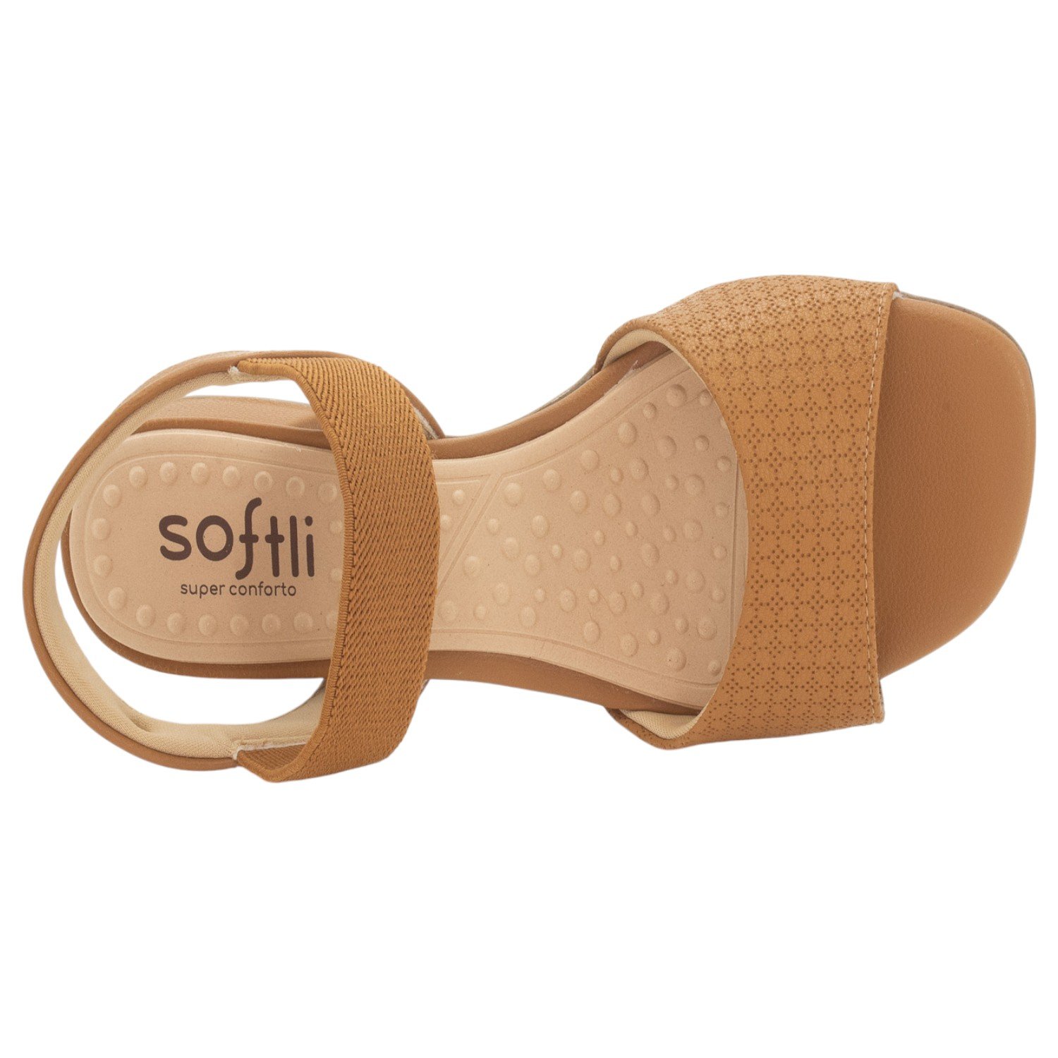 Sandália Feminina Softli 10045.10253 - Marrom Marrom 5