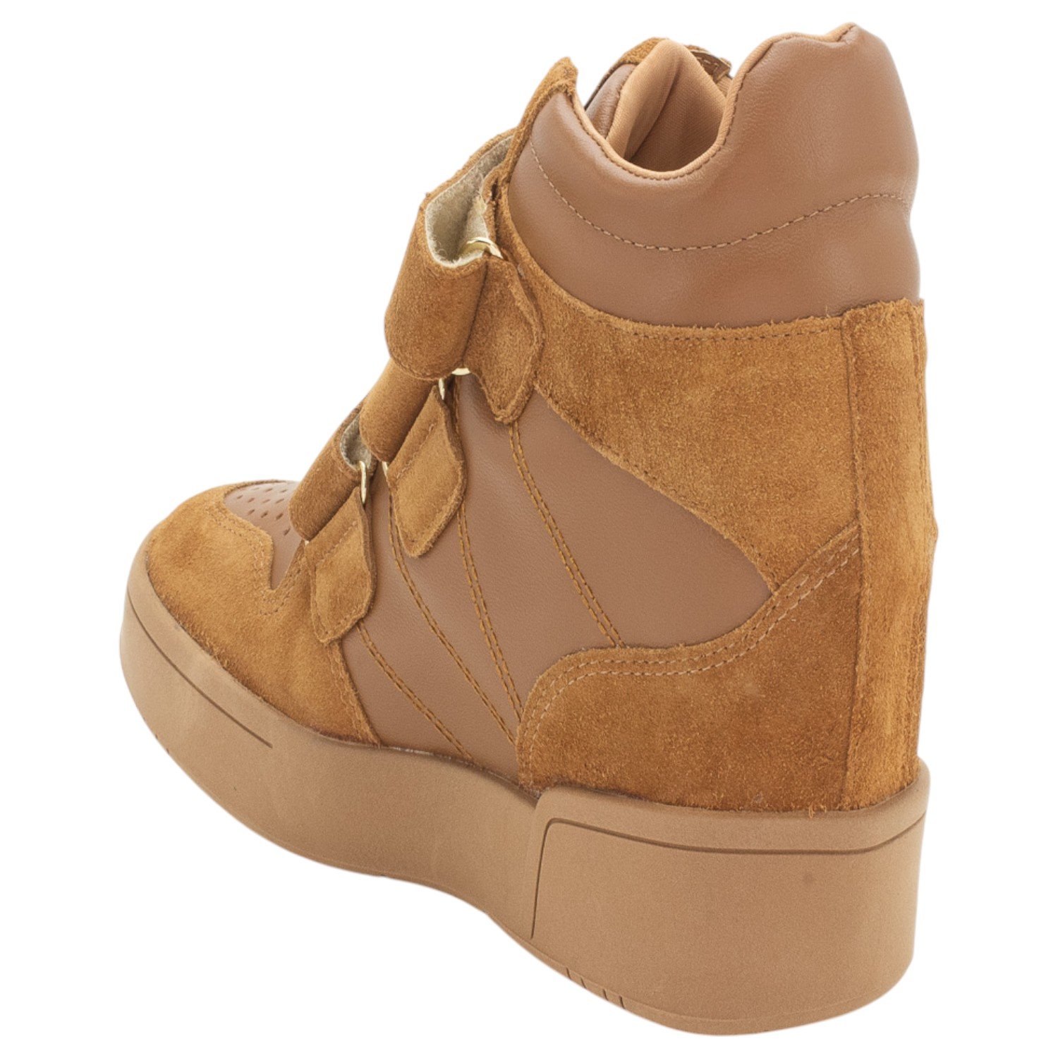 Tênis Feminino Lia Line 2422.72194 - Marrom Marrom 3