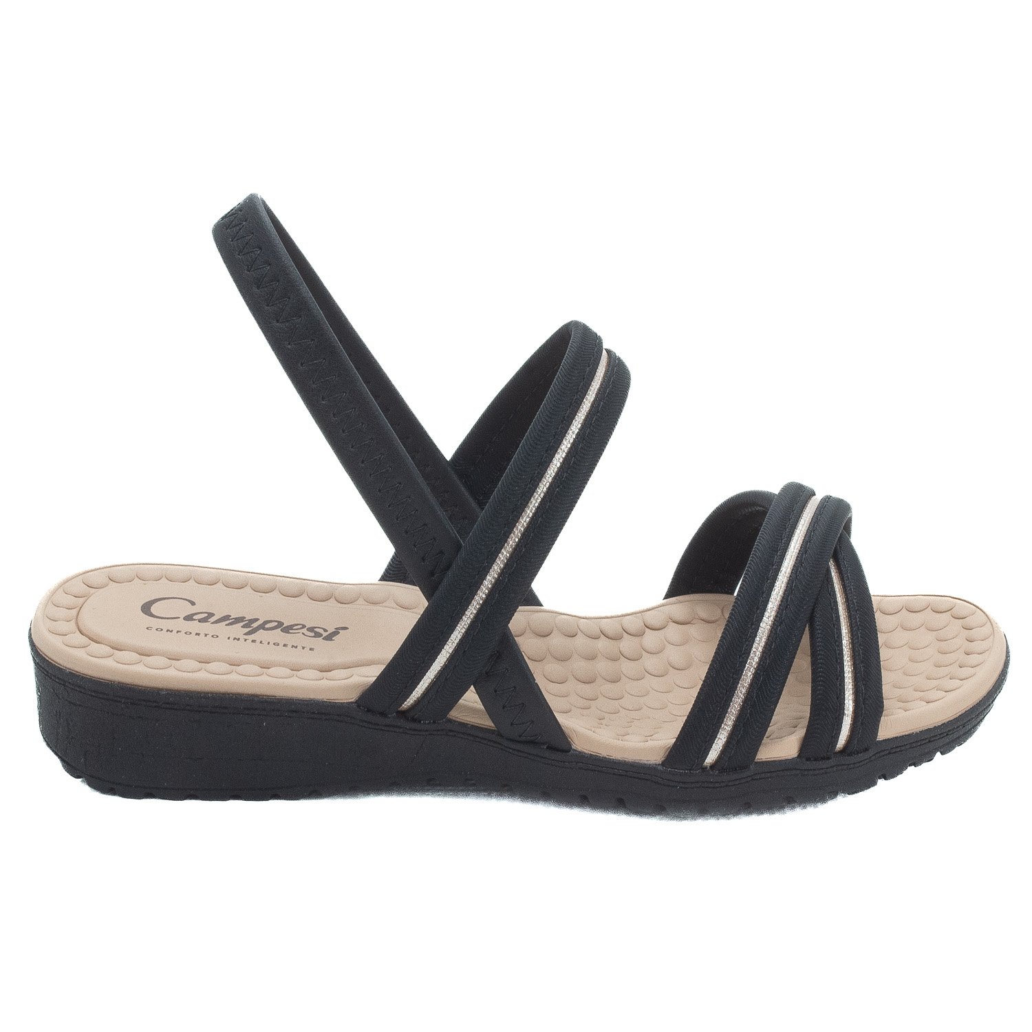 Sandália Feminina Campesí CE222 - Preto