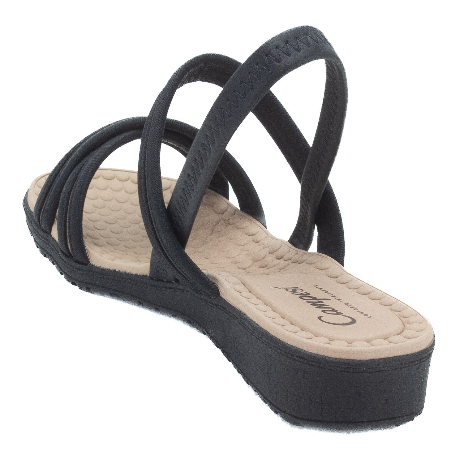 Sandália Feminina Campesí CE222 - Preto Preto 3