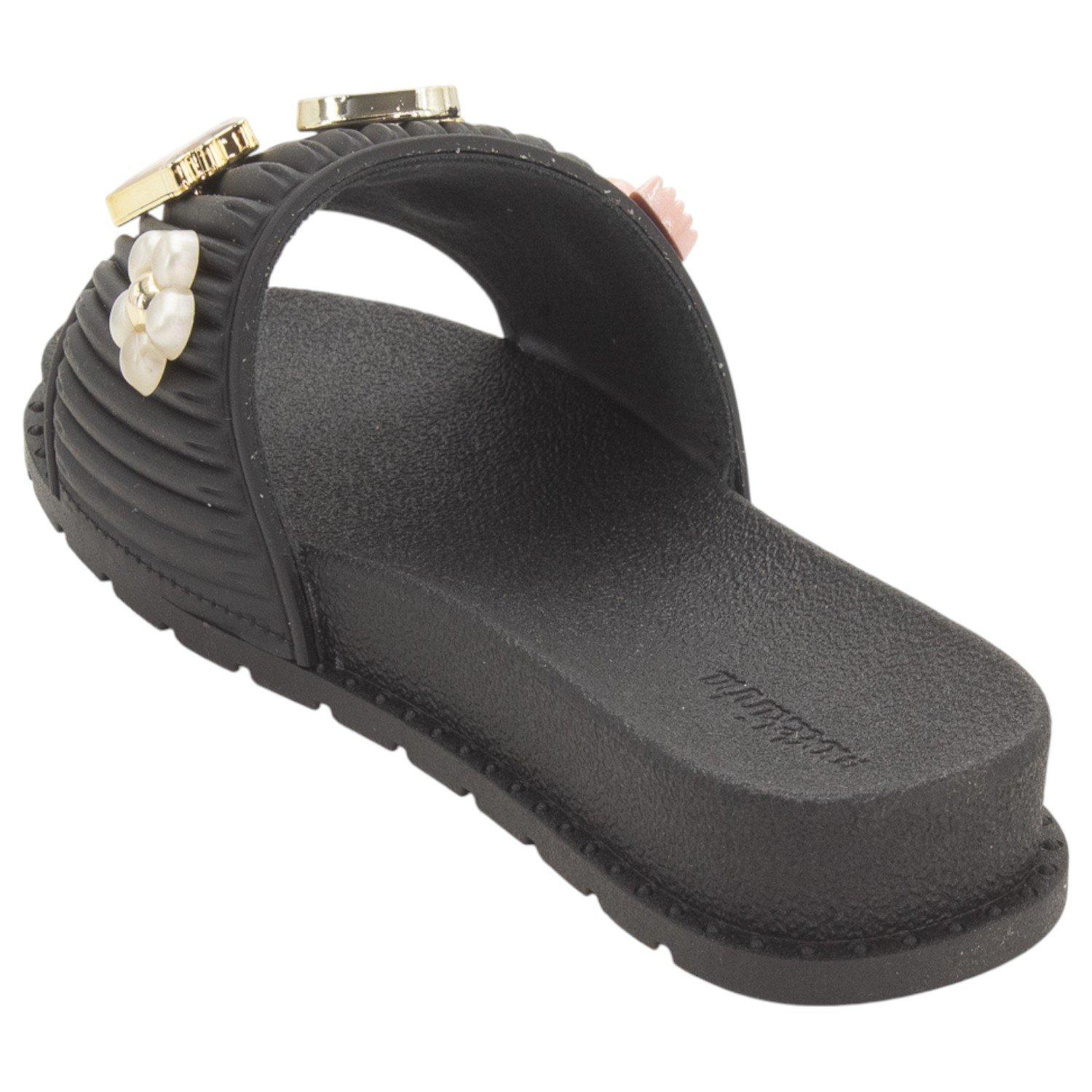 Chinelo Infantil Menina Molekinha 2341.134 - Preto Preto 3
