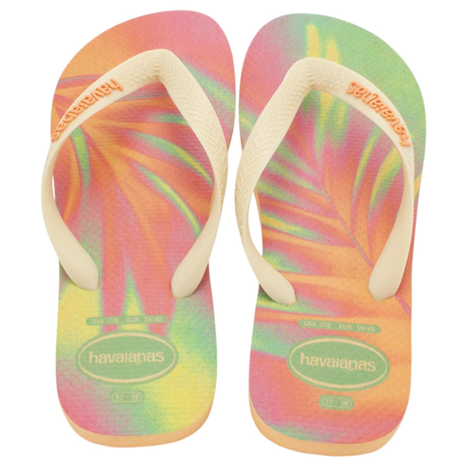 Chinelo Feminino Havaianas Top Fashion - Pêssego Bege 3