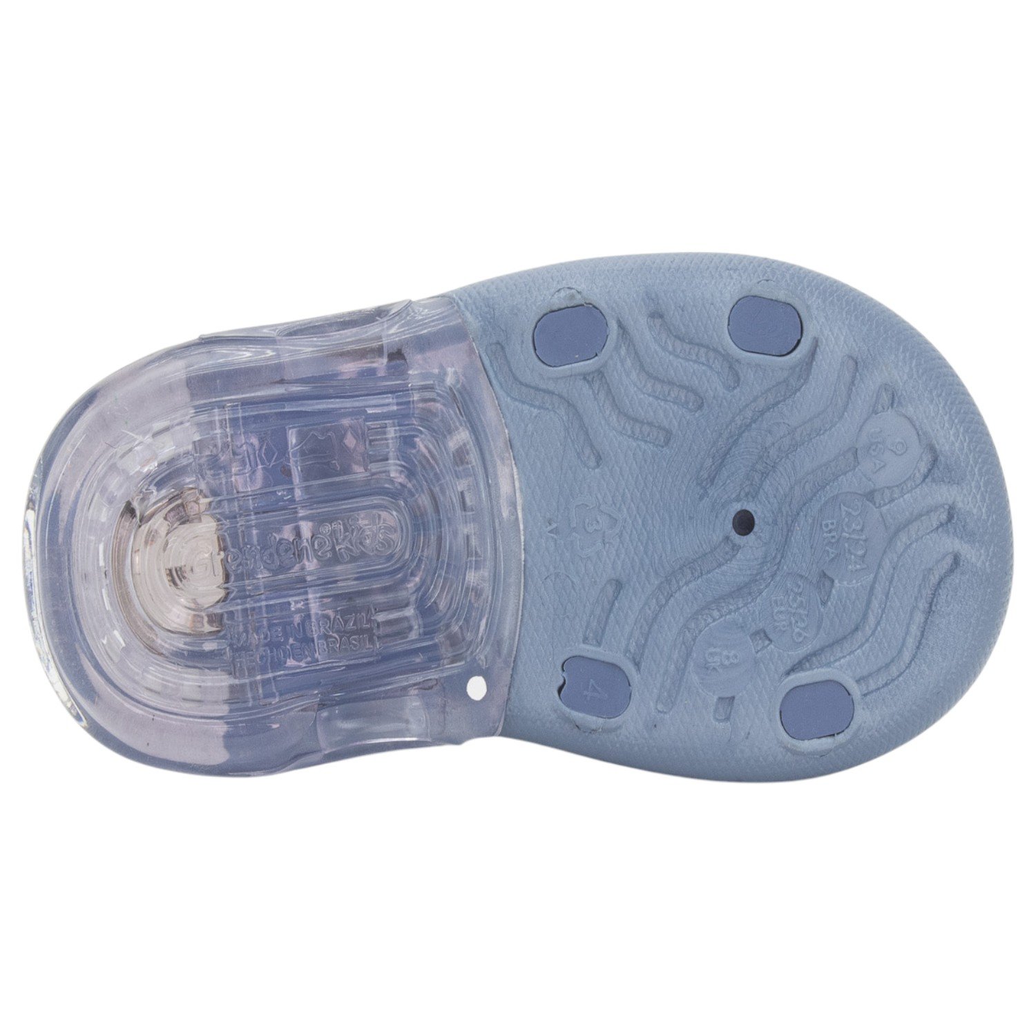 Sandália Infantil Menino Gredene Patrulha Canina LED - Azul Azul 4