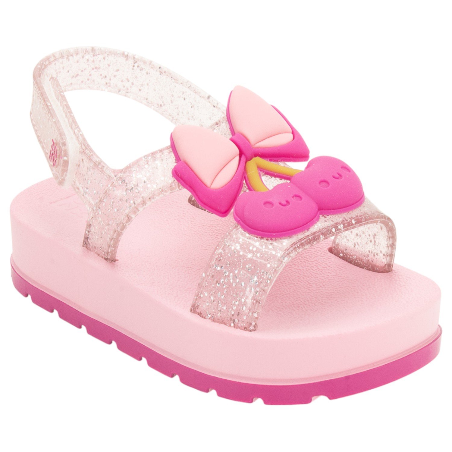 Sandália Infantil Menina Zaxynina Cherry - Rosa Rosa 2