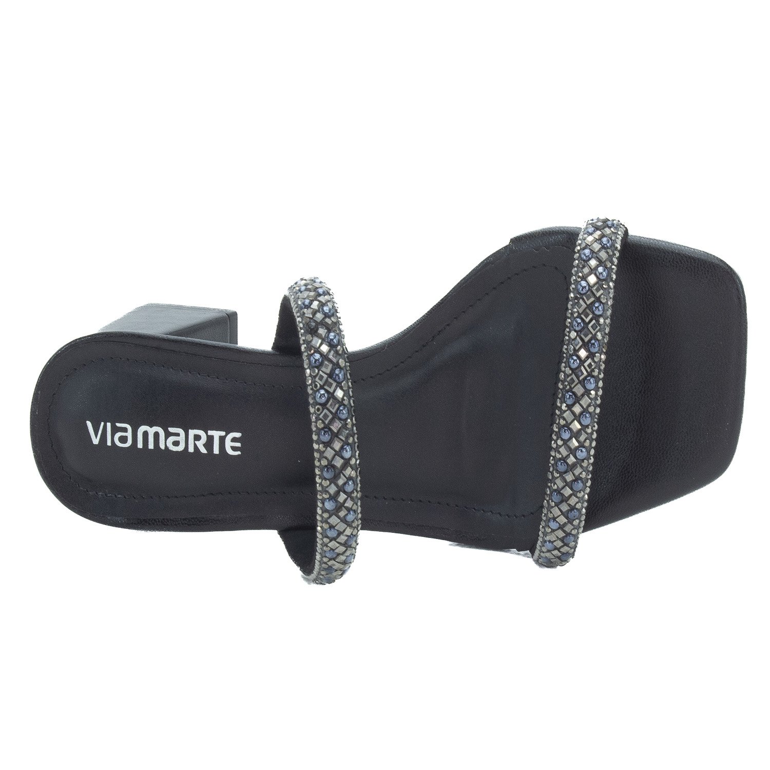 Tamanco Feminino Via Marte 171-027-01 - Preto Preto 5