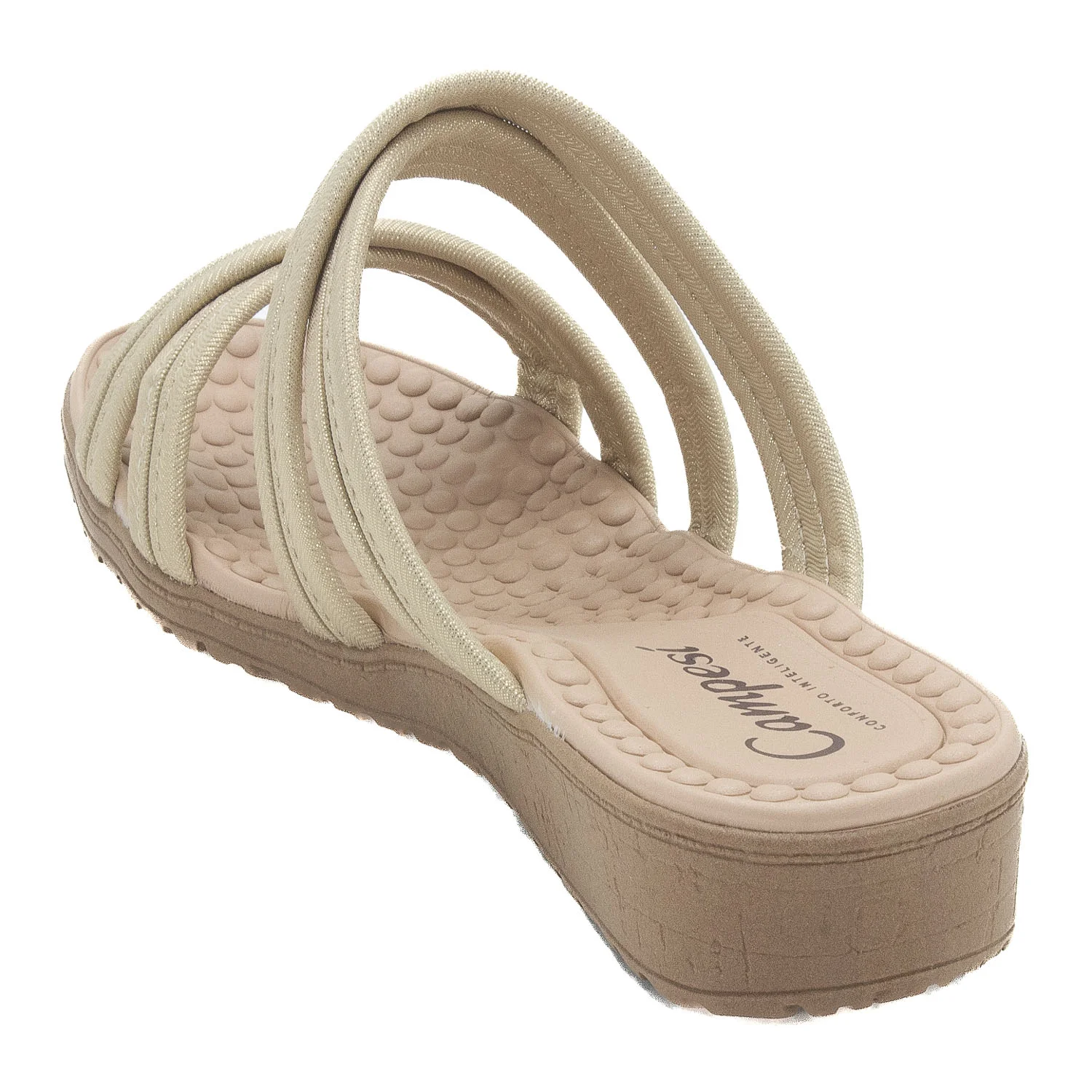 Tamanco Feminino Campesi CE221 - Rose Bege 3