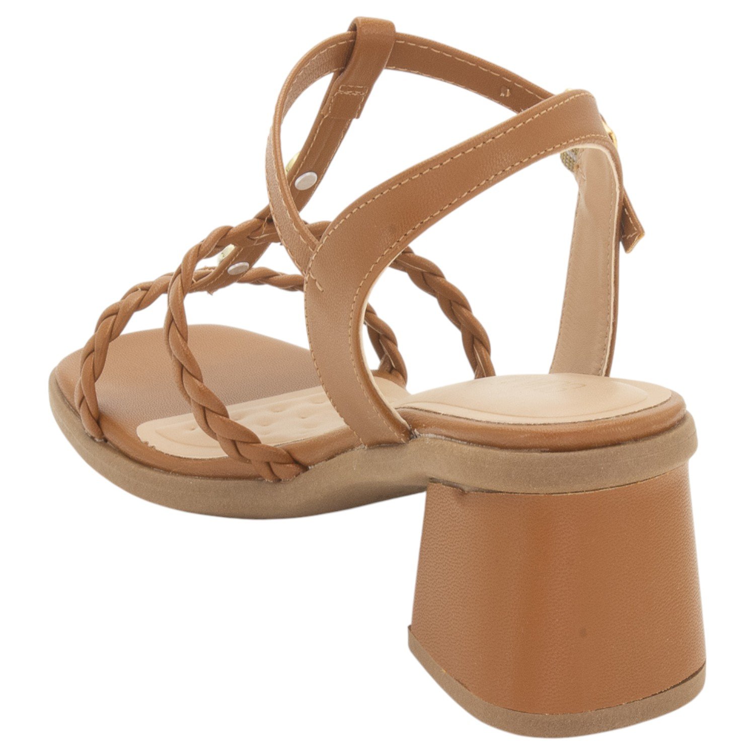 Sandália Feminina Sua Cia 8405.16191 - Marrom Marrom 3