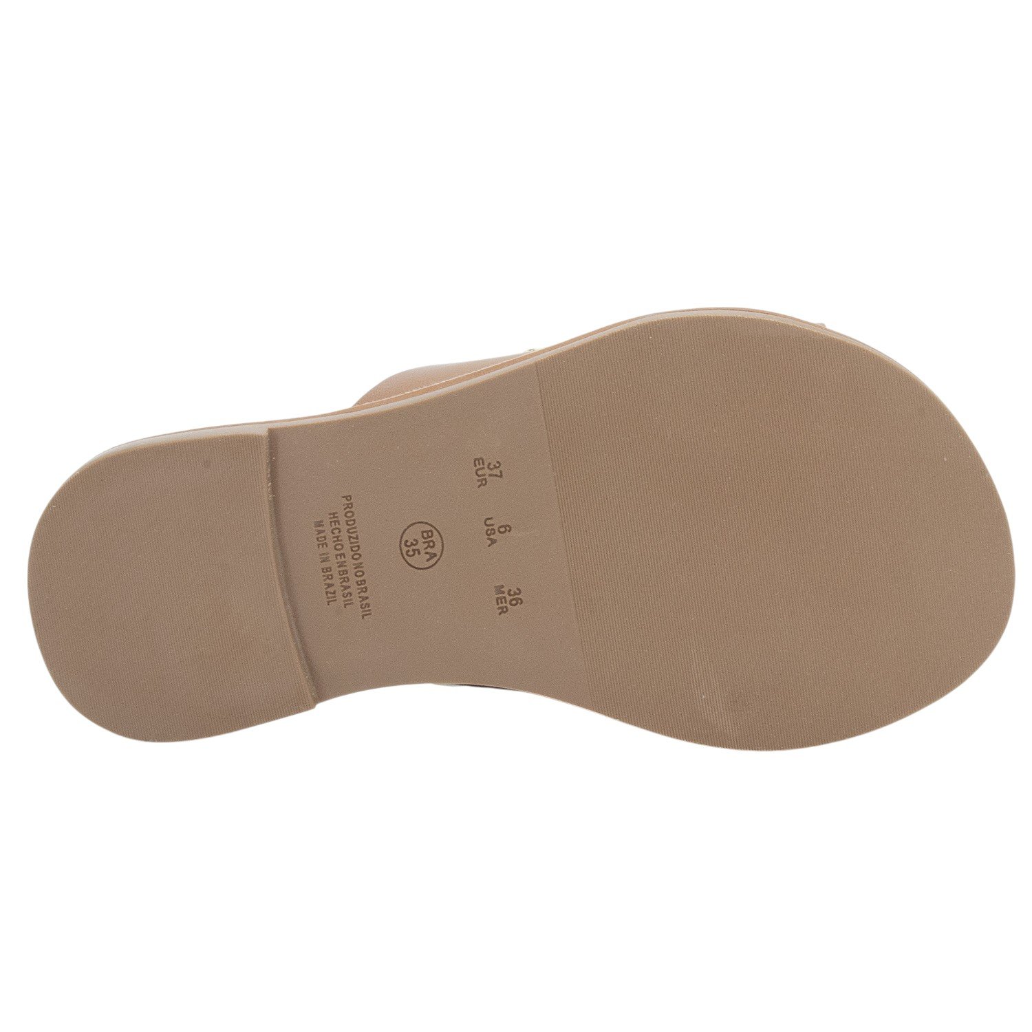 Rasteira Feminina Sua Cia 8395.16144 - Marrom Marrom 4