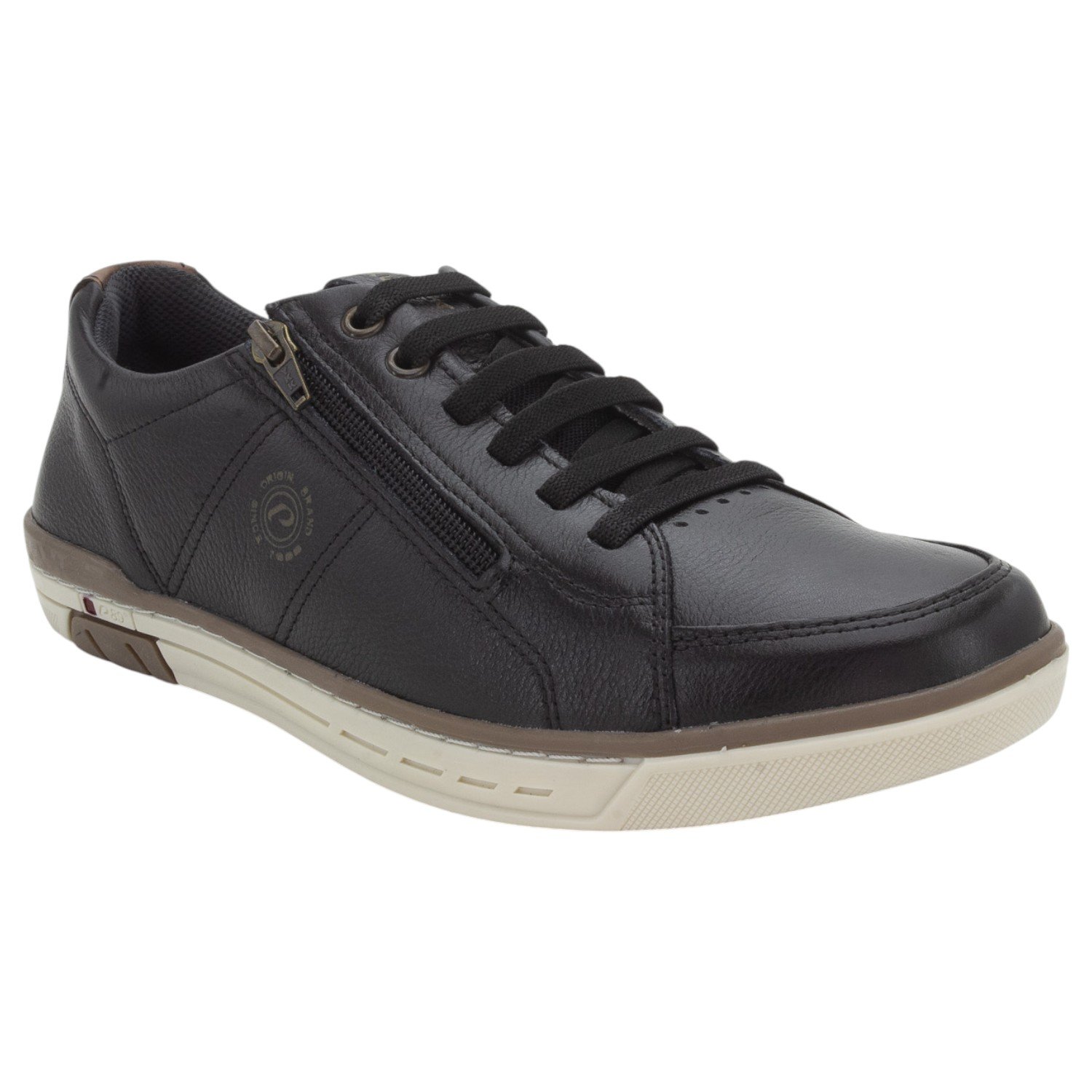 Sapatênis Masculino Pegada 119313-06 - Preto Preto 2