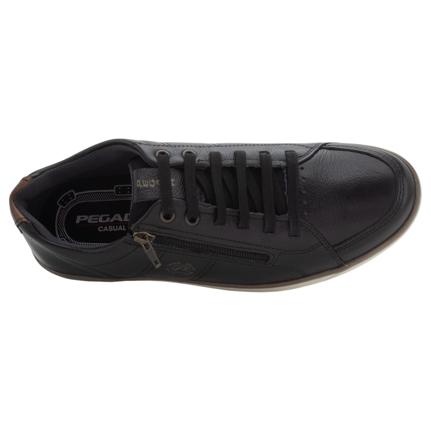 Sapatênis Masculino Pegada 119313-06 - Preto Preto 5