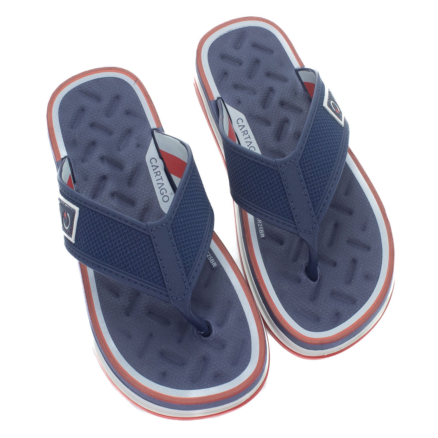Chinelo Infantil Menino Cartago Malaga Sport - Azul