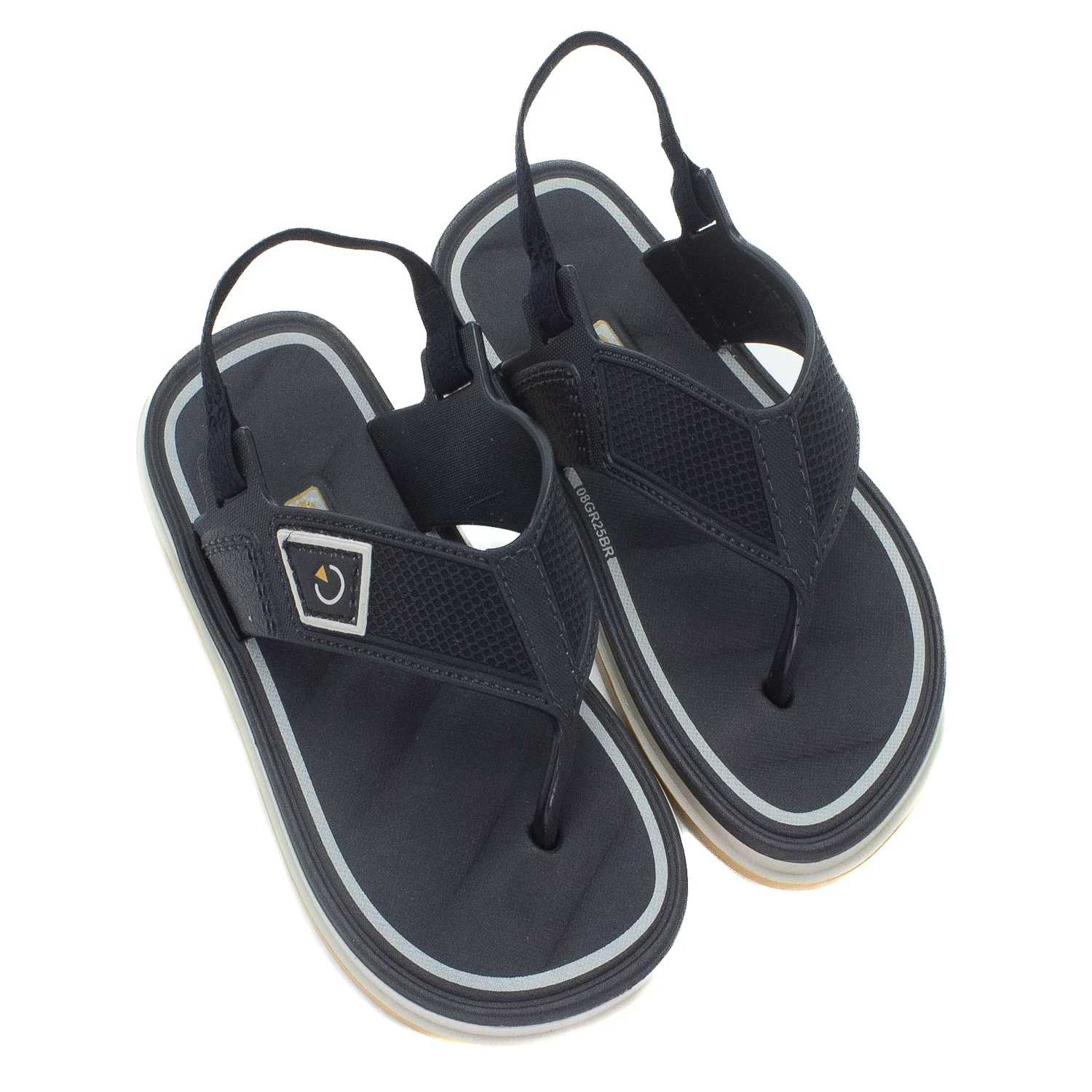 Sandália Infantil Menino Cartago Malaga Sport - Preto