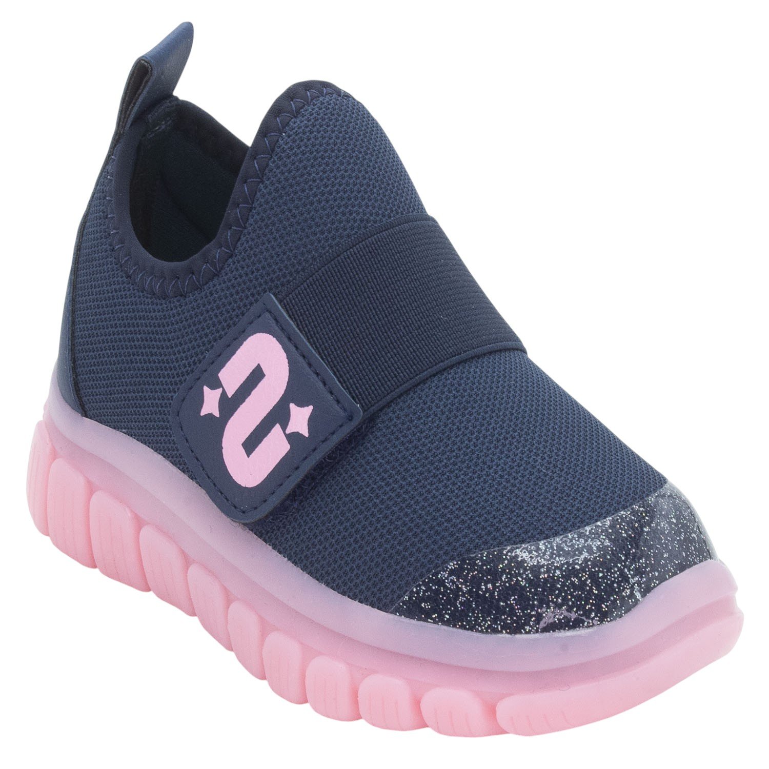 Tênis Infantil Menina Novopé 99001036 - Azul Azul 2