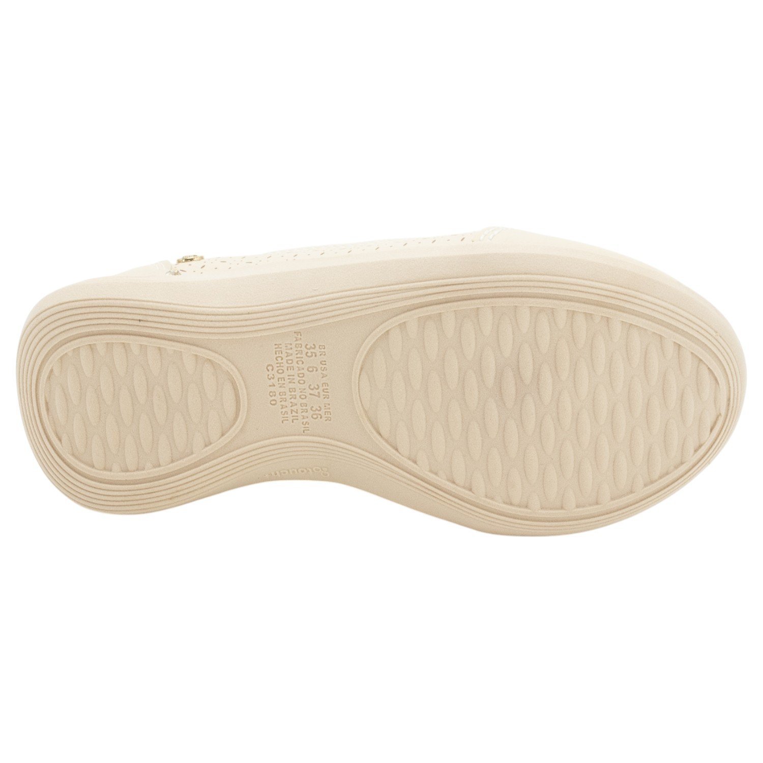 Sapatilha Feminina Kolosh C3186A - Bege Bege 4