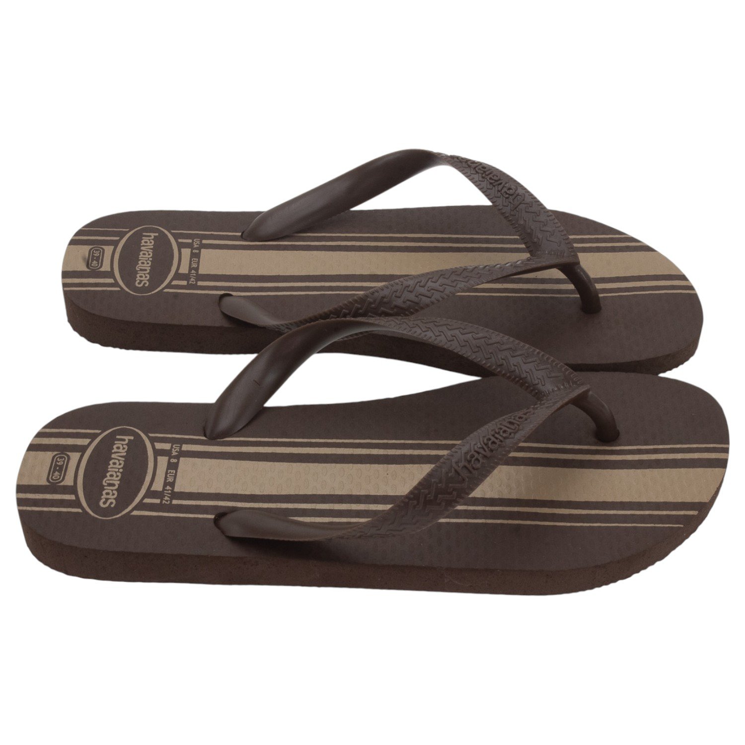 Chinelo Masculino Havaianas Color Essential - Marrom Marrom 2