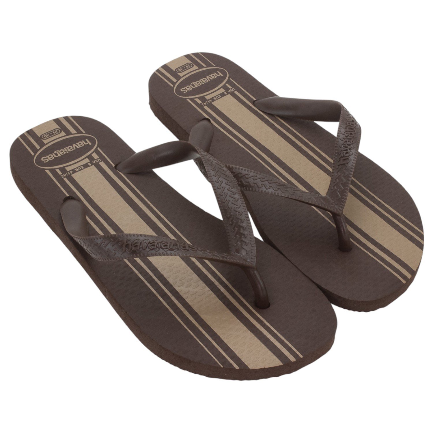 Chinelo Masculino Havaianas Color Essential - Marrom