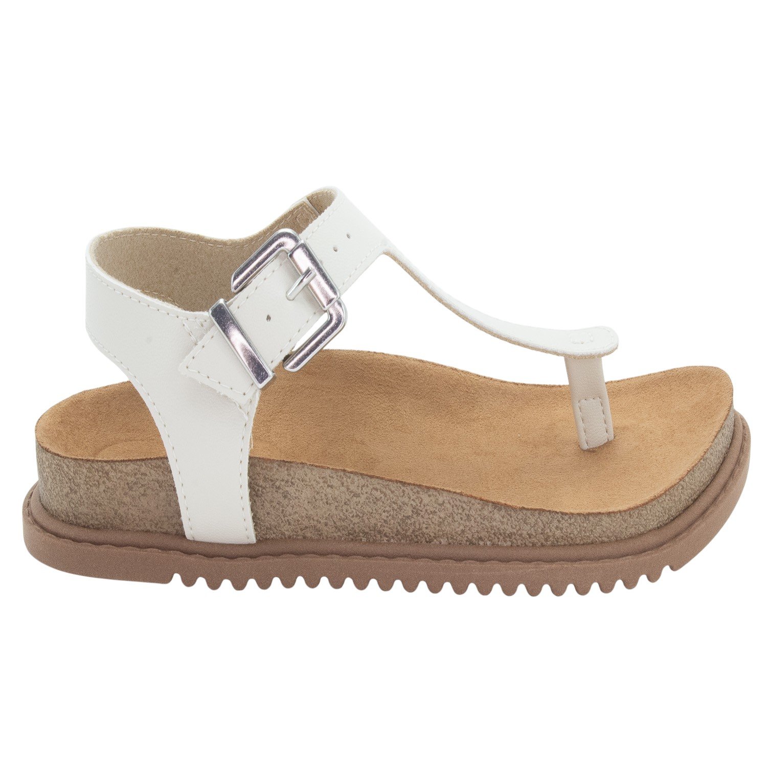 Sandália Infantil Menina Molekinha 2357.112 - Off White