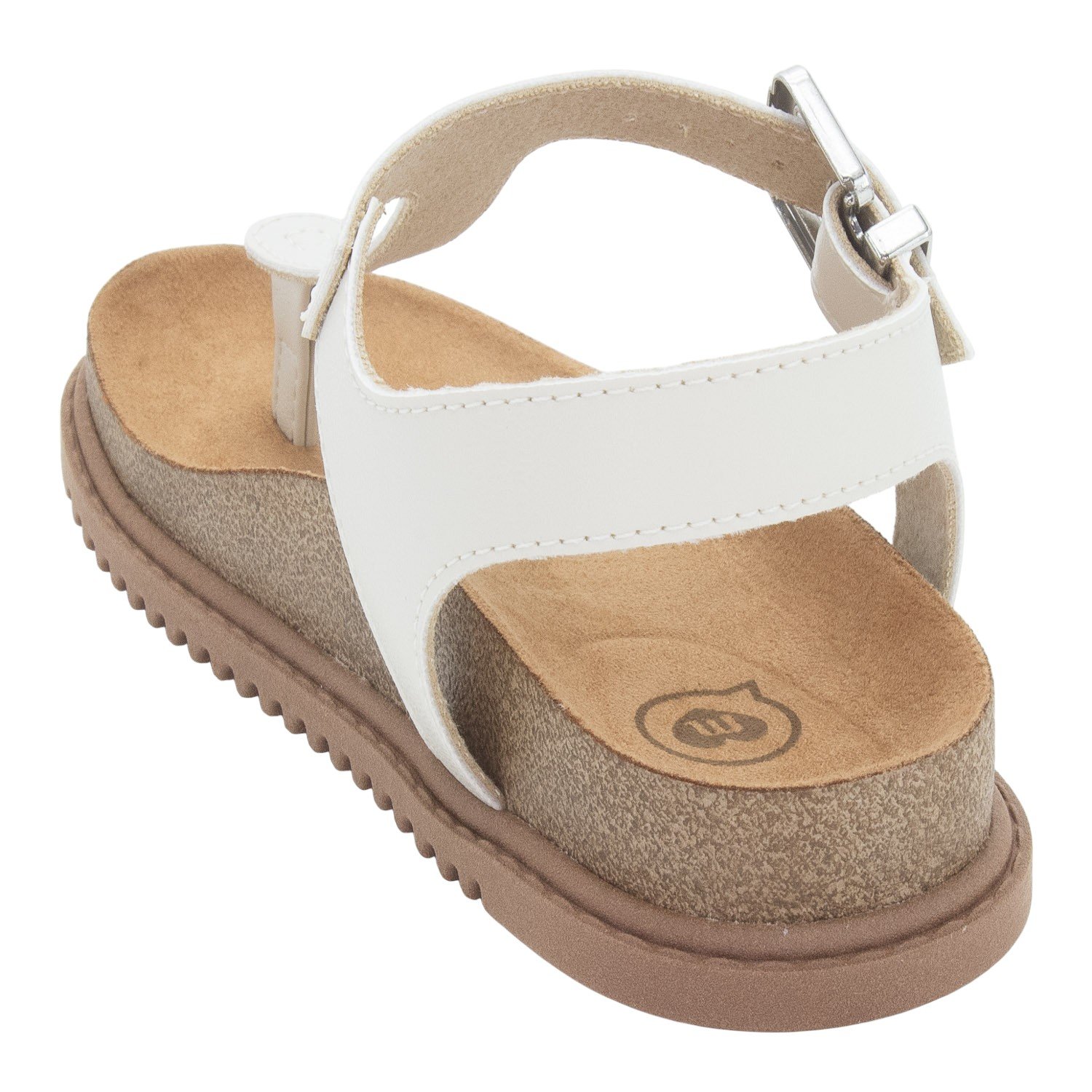 Sandália Infantil Menina Molekinha 2357.112 - Off White Branco 3