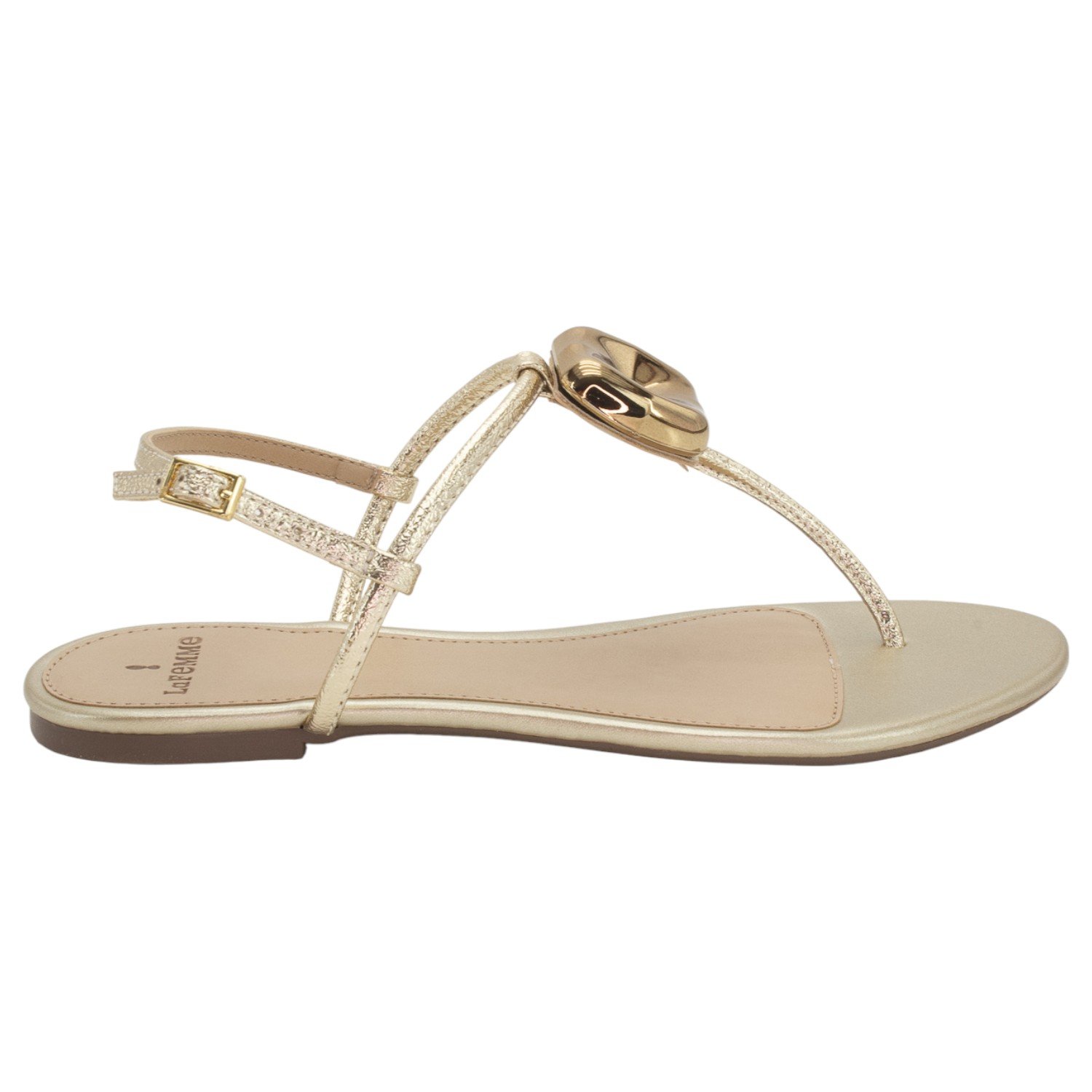 Sandália Feminina La Femme 13.1290 - Dourado