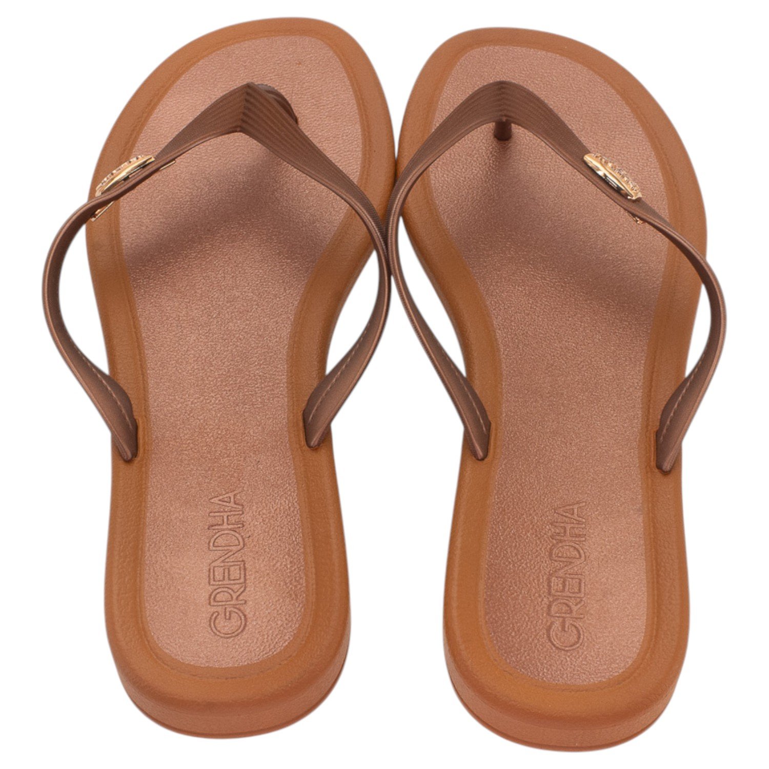 Rasteira Feminina Grendha Todo Dia Sutileza - Cobre Marrom 3