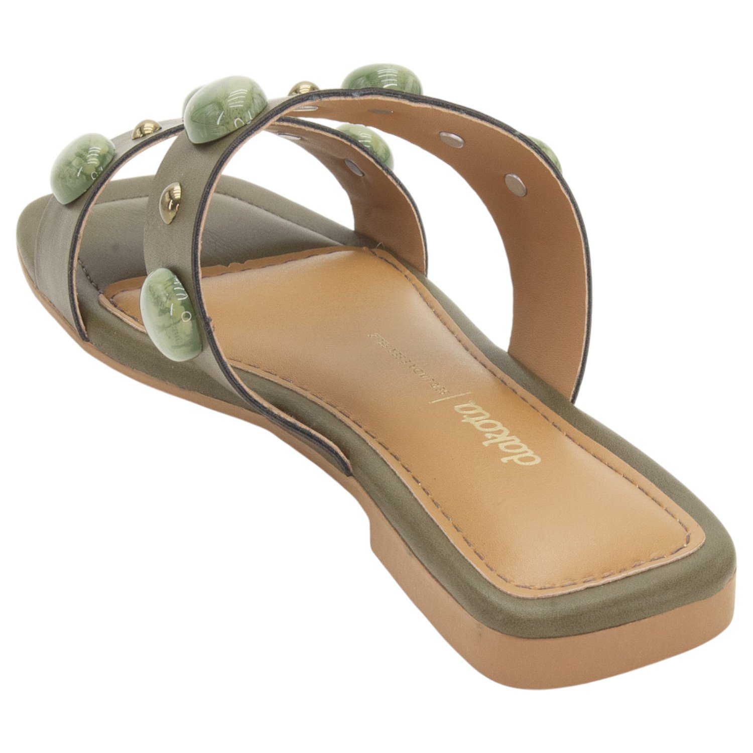 Rasteira Feminina Dakota Y9181 - Verde Verde 3