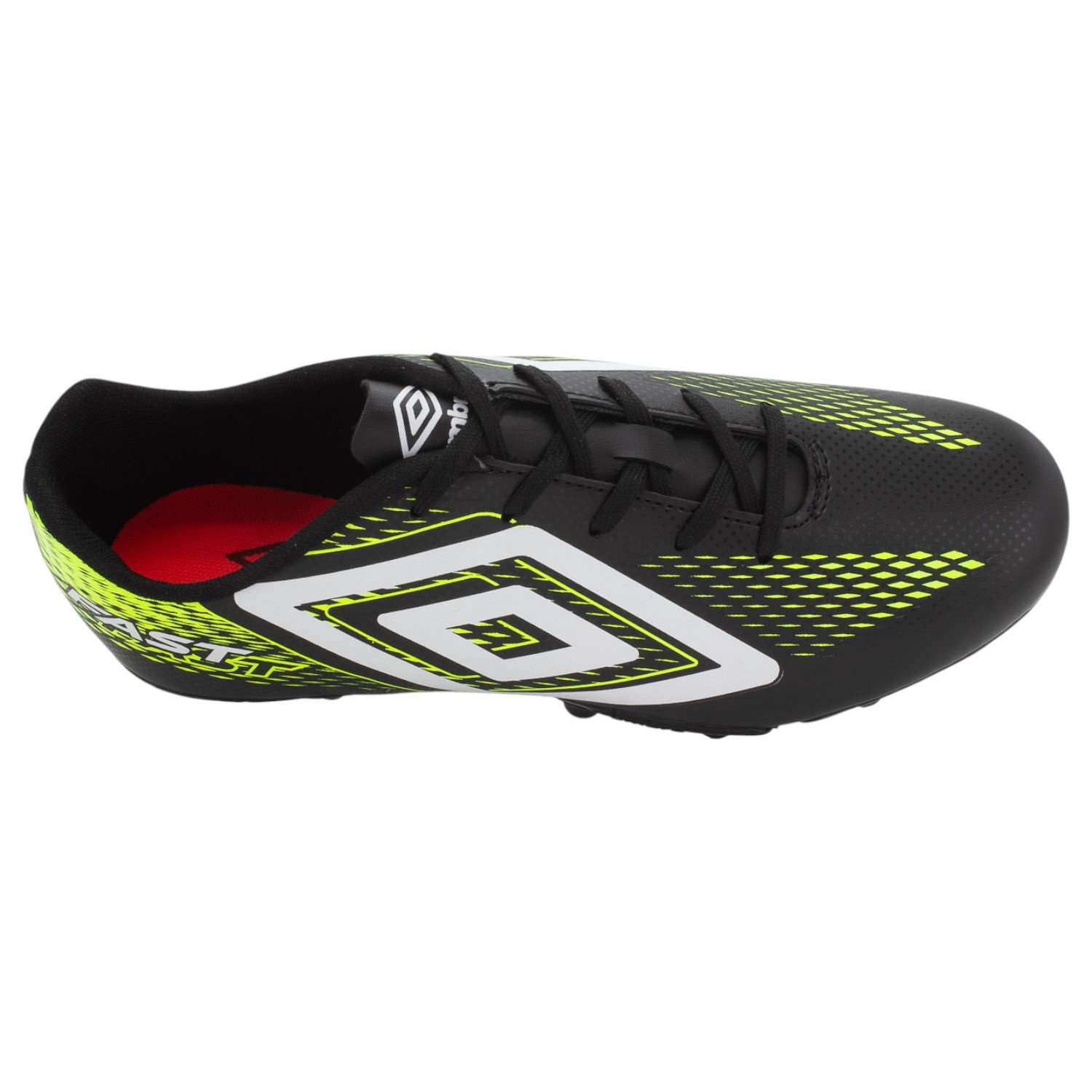 Chuteira Campo Masculina Umbro Fast II - Preto Preto 5