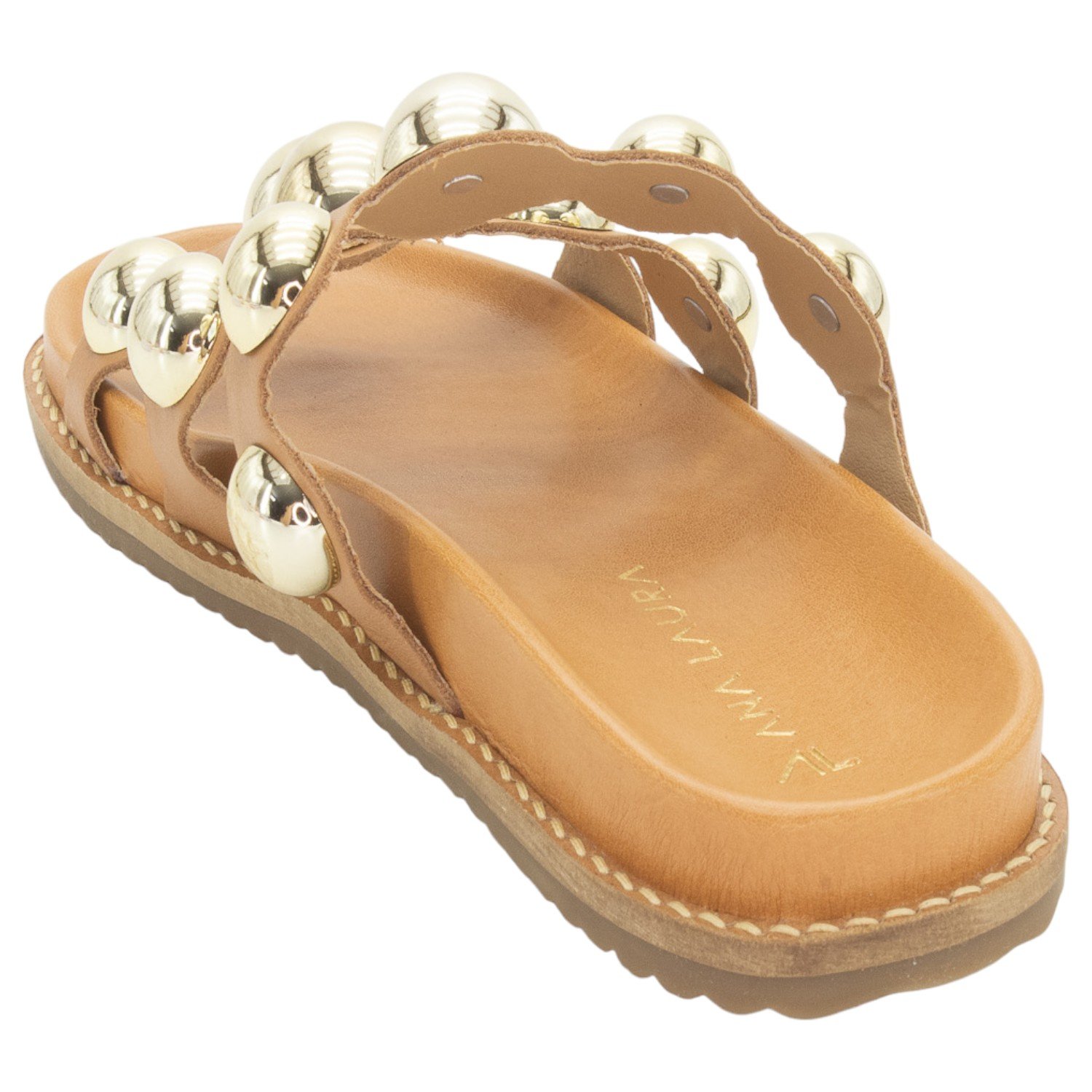 Papete Feminina Ana Laura 25290 - Marrom Marrom 3