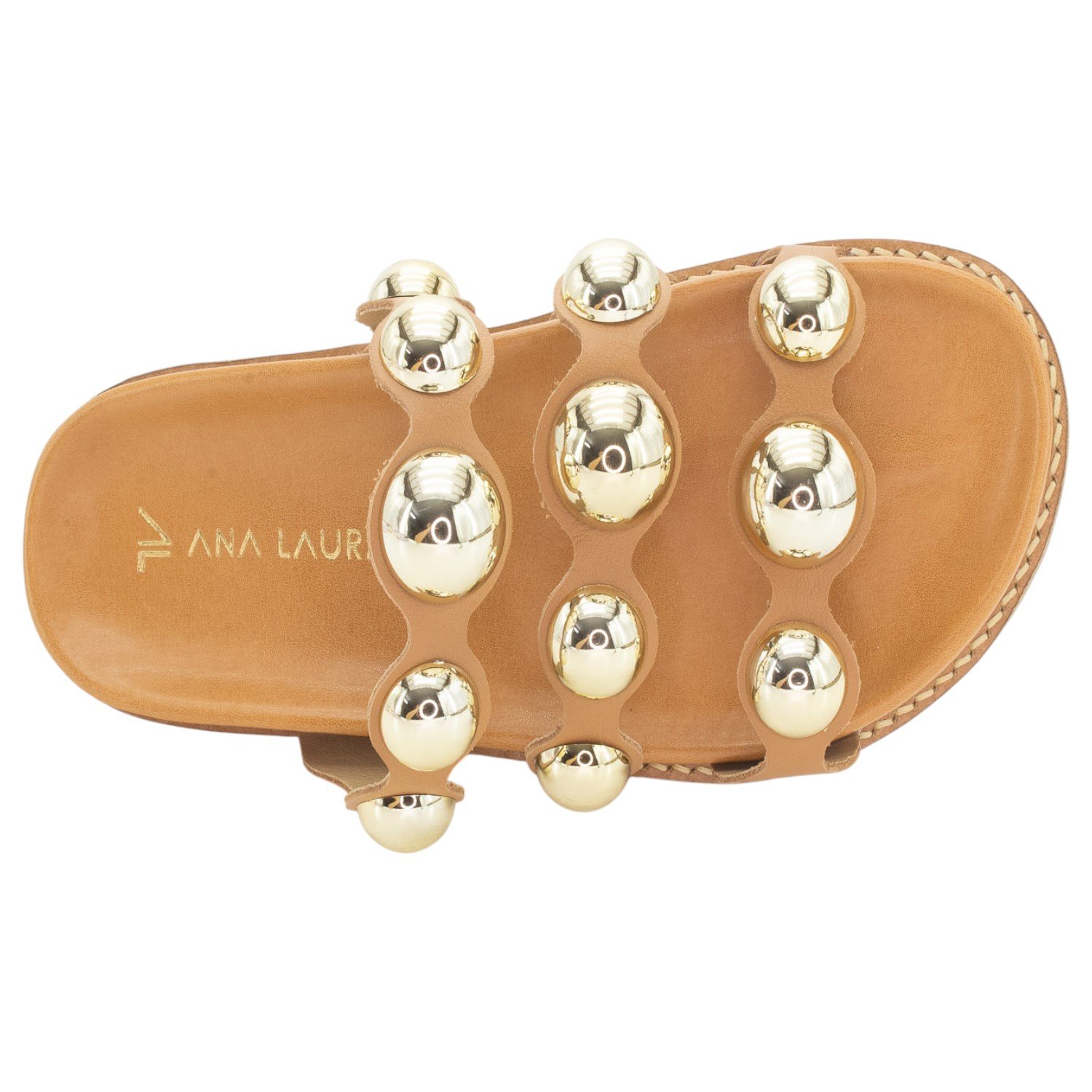 Papete Feminina Ana Laura 25290 - Marrom Marrom 5