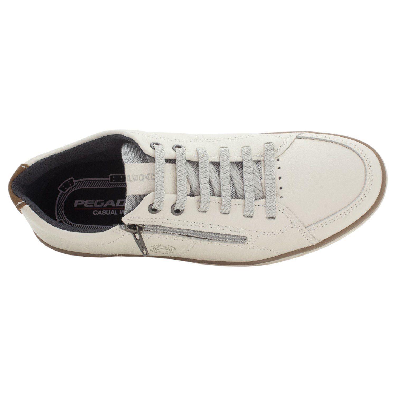 Sapatênis Masculino Pegada 119313-05 - Off White Off White 5