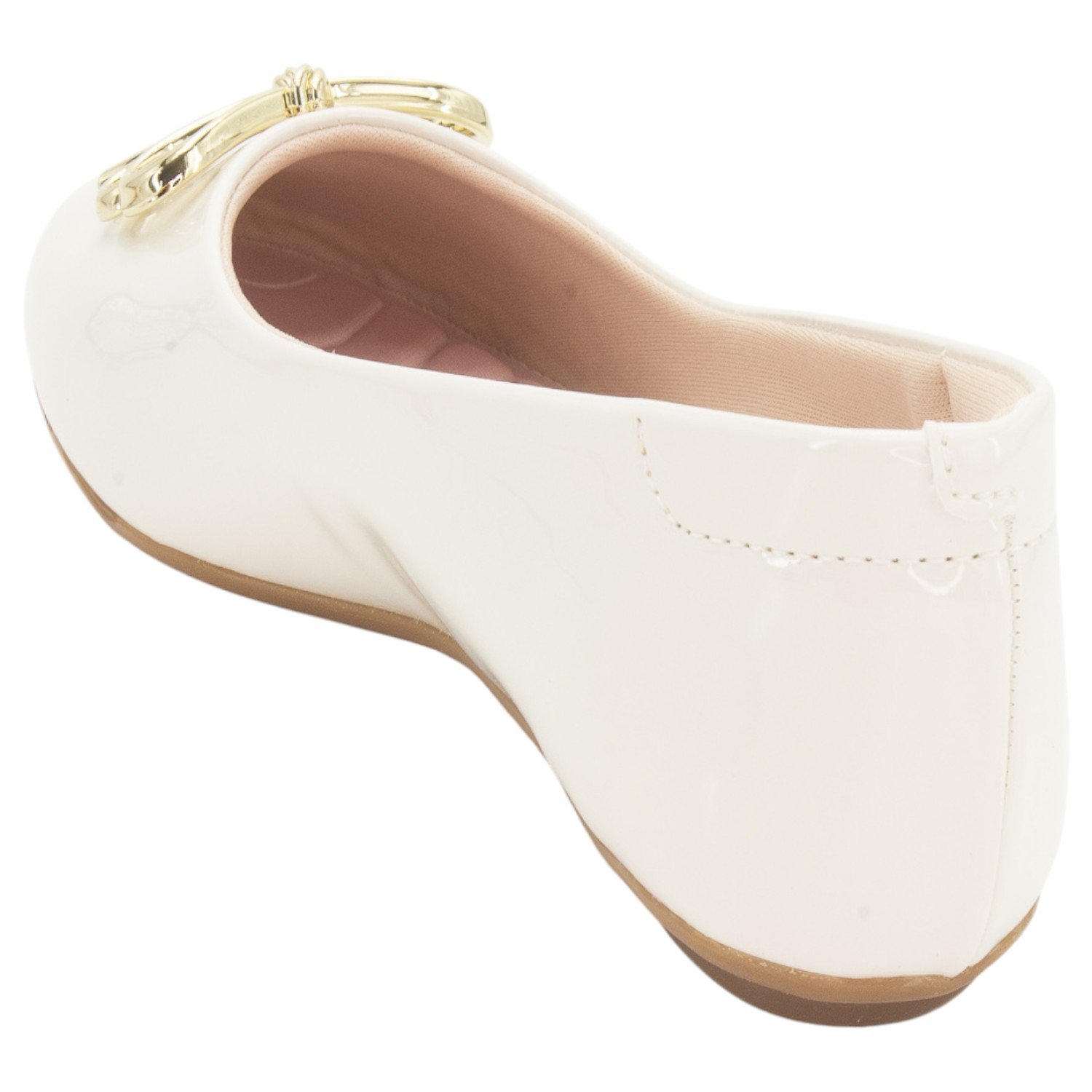 Sapatilha Infantil Menina Molekinha 2083.1142 - Off White Off White 3