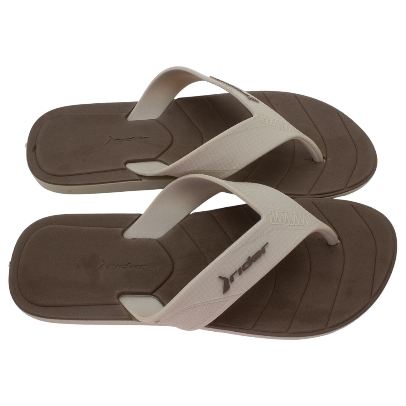 Chinelo Masculino Rider Pulse - Marrom Bege 2