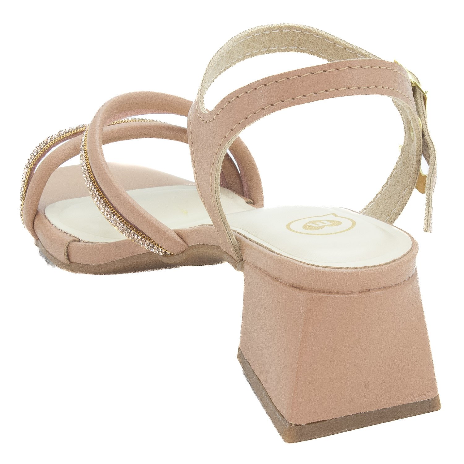 Sandália Infantil Menina Molekinha 2347.127 - Nude Bege 3