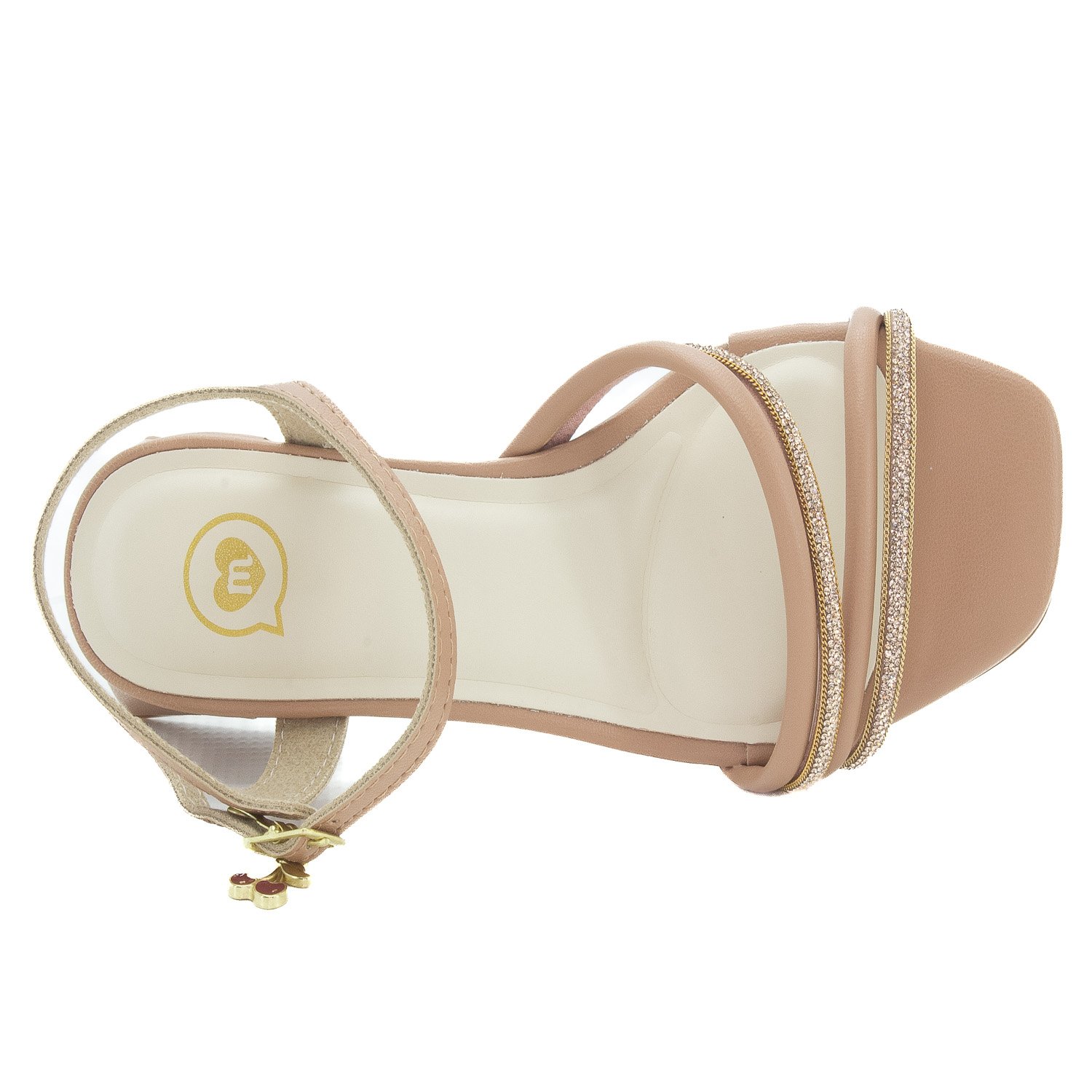 Sandália Infantil Menina Molekinha 2347.127 - Nude Bege 5