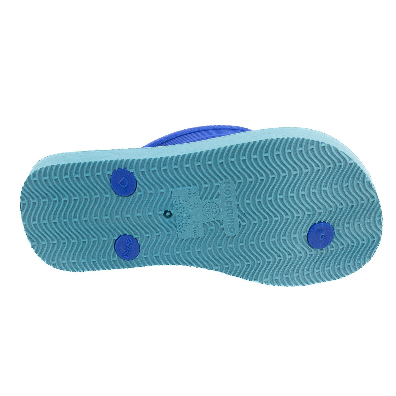 Chinelo Infantil Menino Molekinho 2428.201 - Azul Azul 4