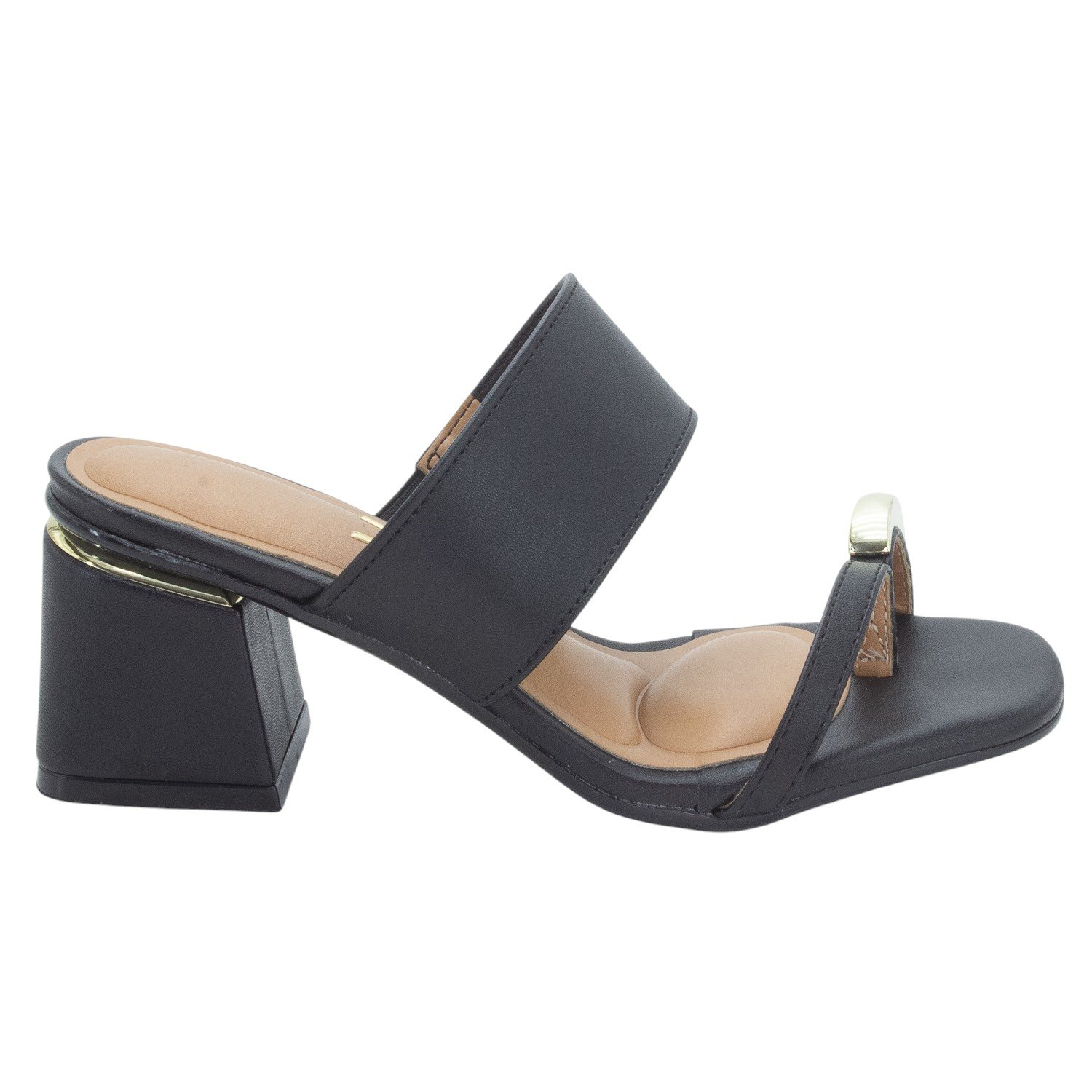 Tamanco Feminino Vizzano 6428.148 - Preto Preto 5