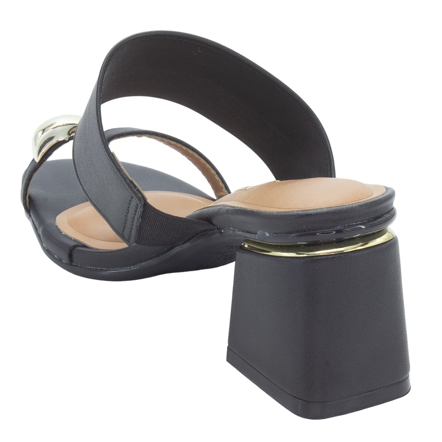 Tamanco Feminino Vizzano 6428.148 - Preto Preto 2