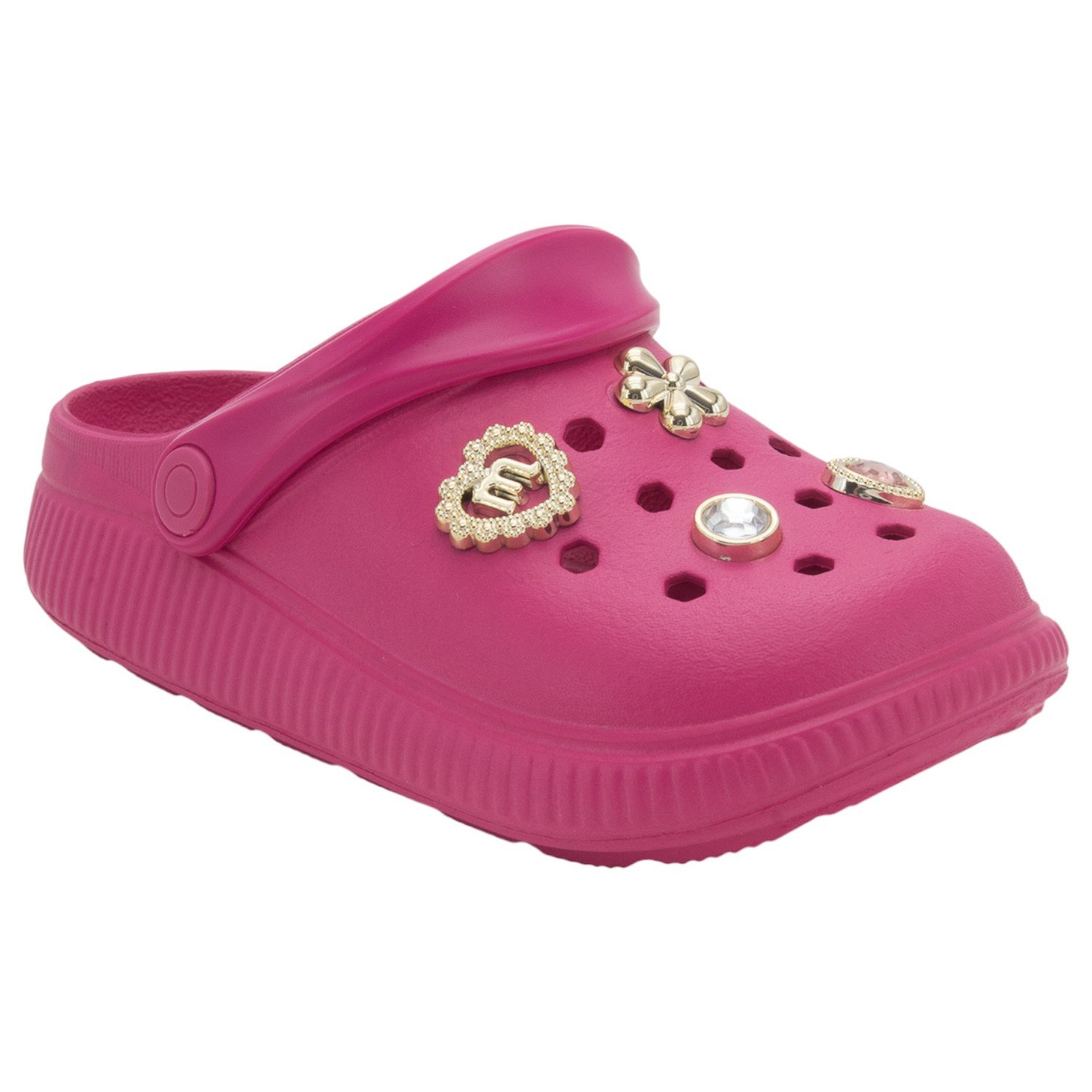 Babuche Infantil Menina Molekinha 2591.103 - Pink Pink 2