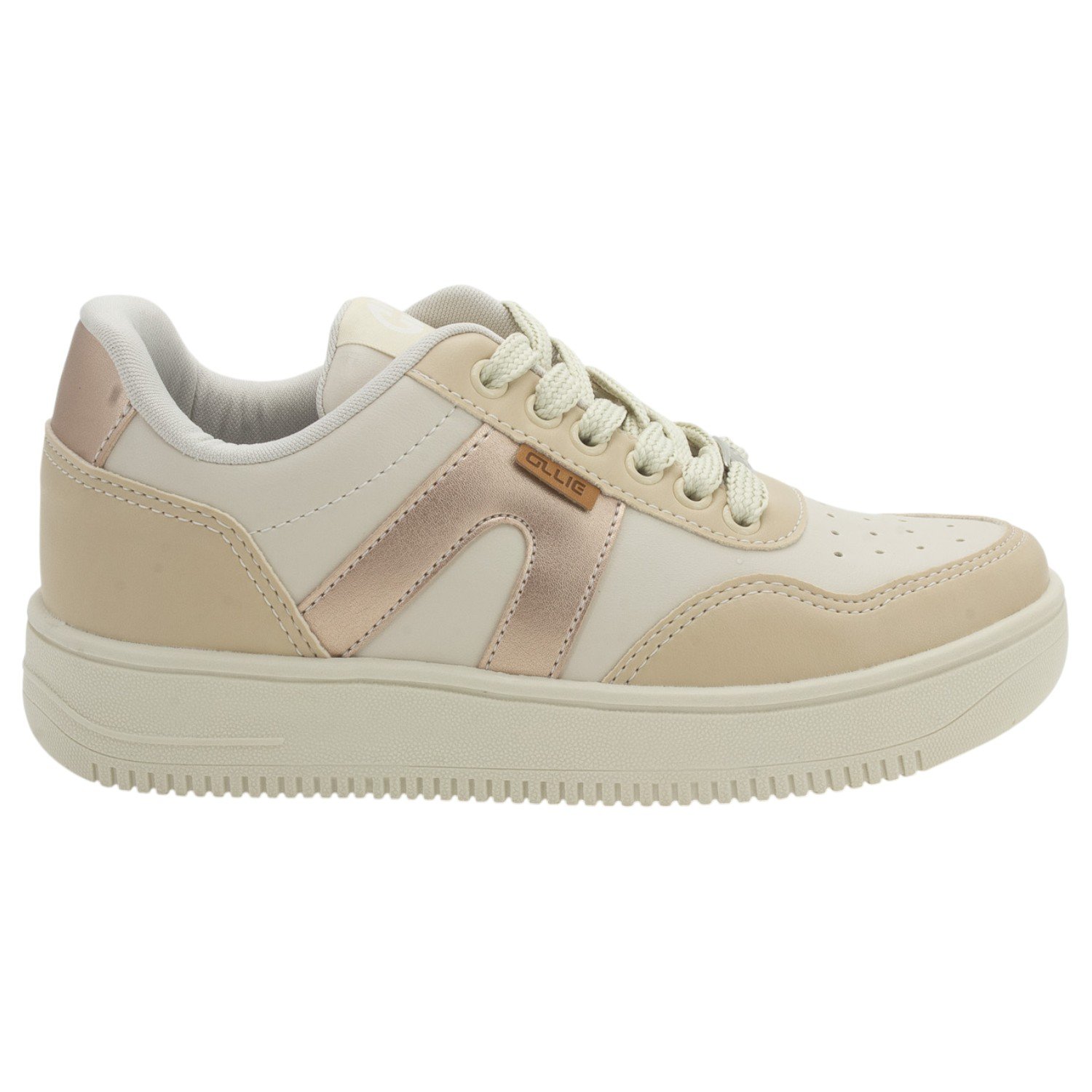 Tênis Feminino Ollie Capri-F - Bege