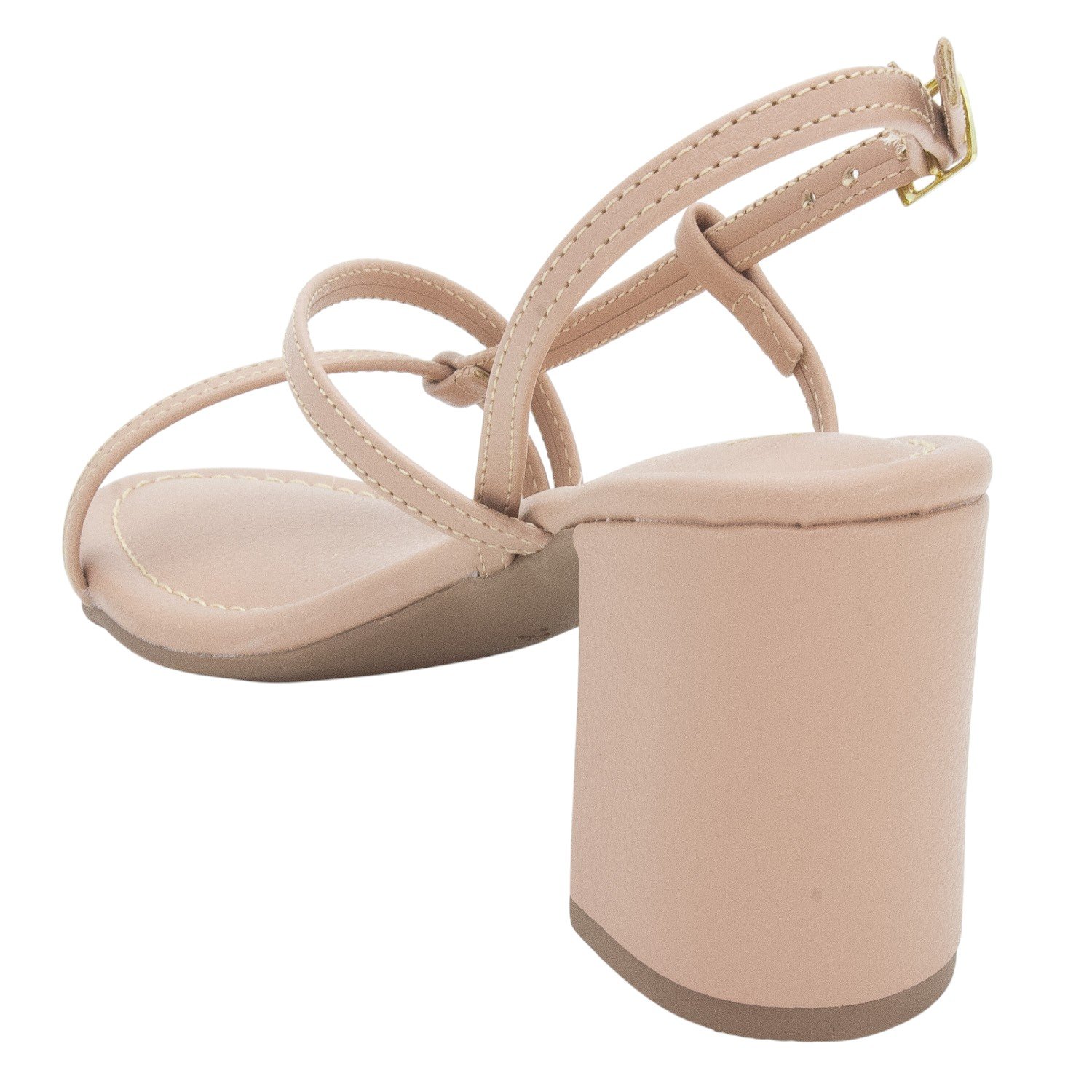 Sandália Feminina Juliana Amaral STR725 - Nude Bege 3