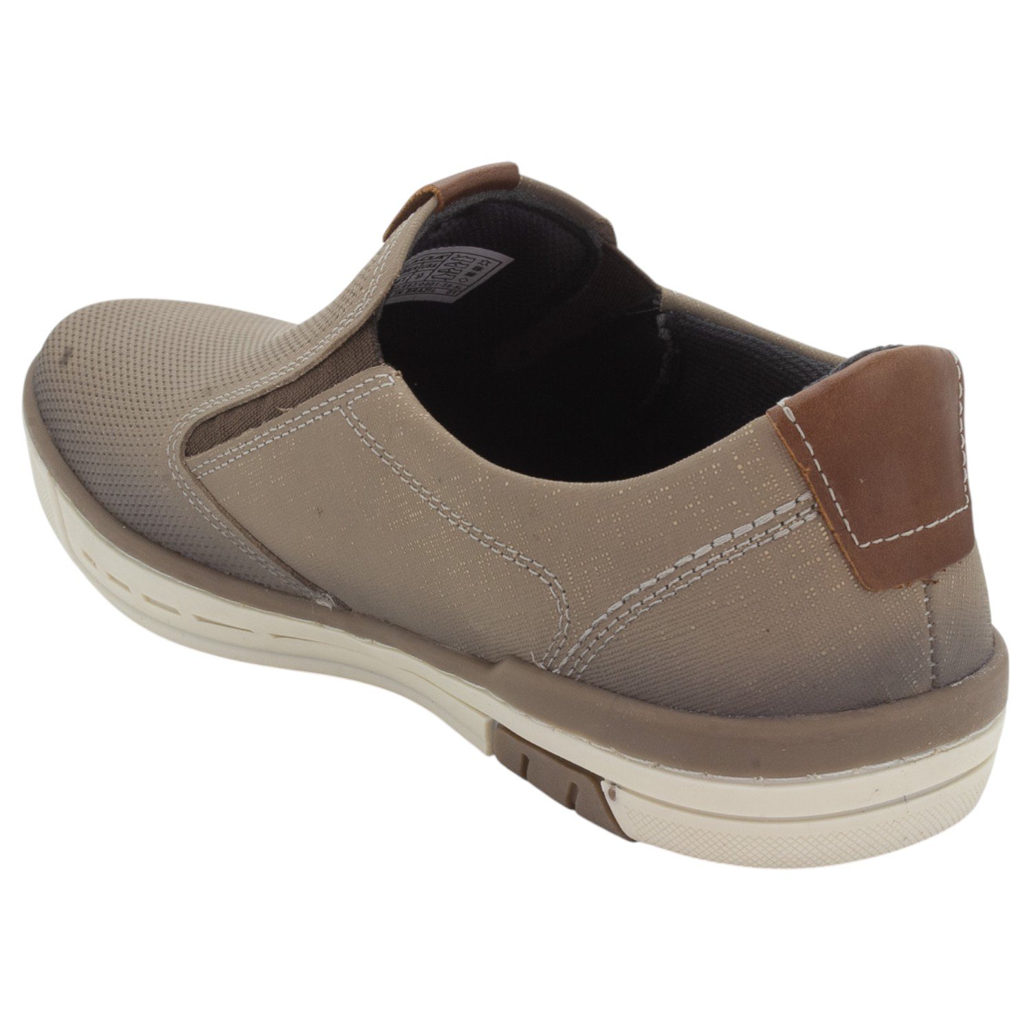 Sapatênis Masculino Pegada 119311-05 - Areia Marrom 3