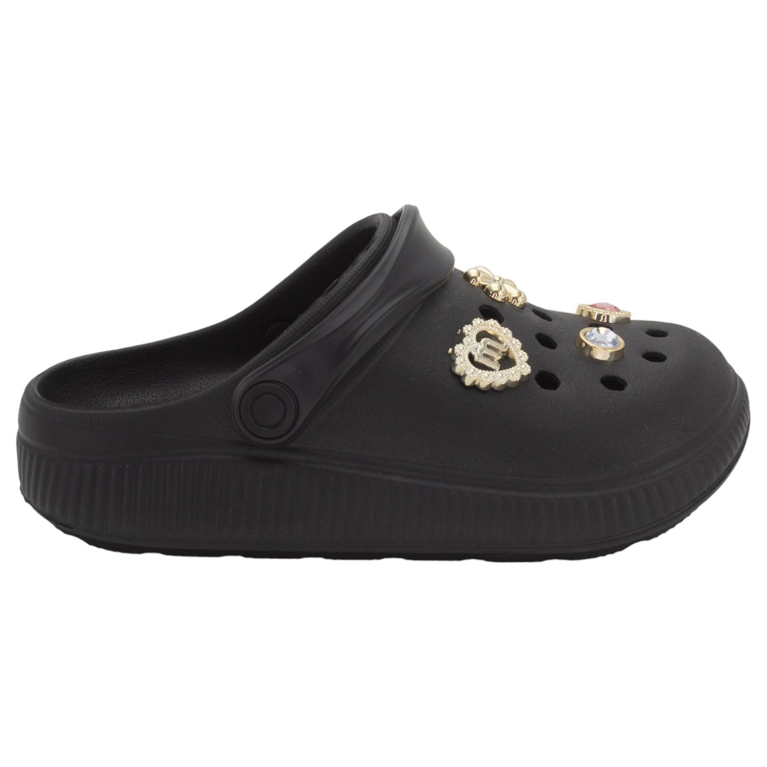 Babuche Infantil Menina Molekinha 2591.103 - Preto